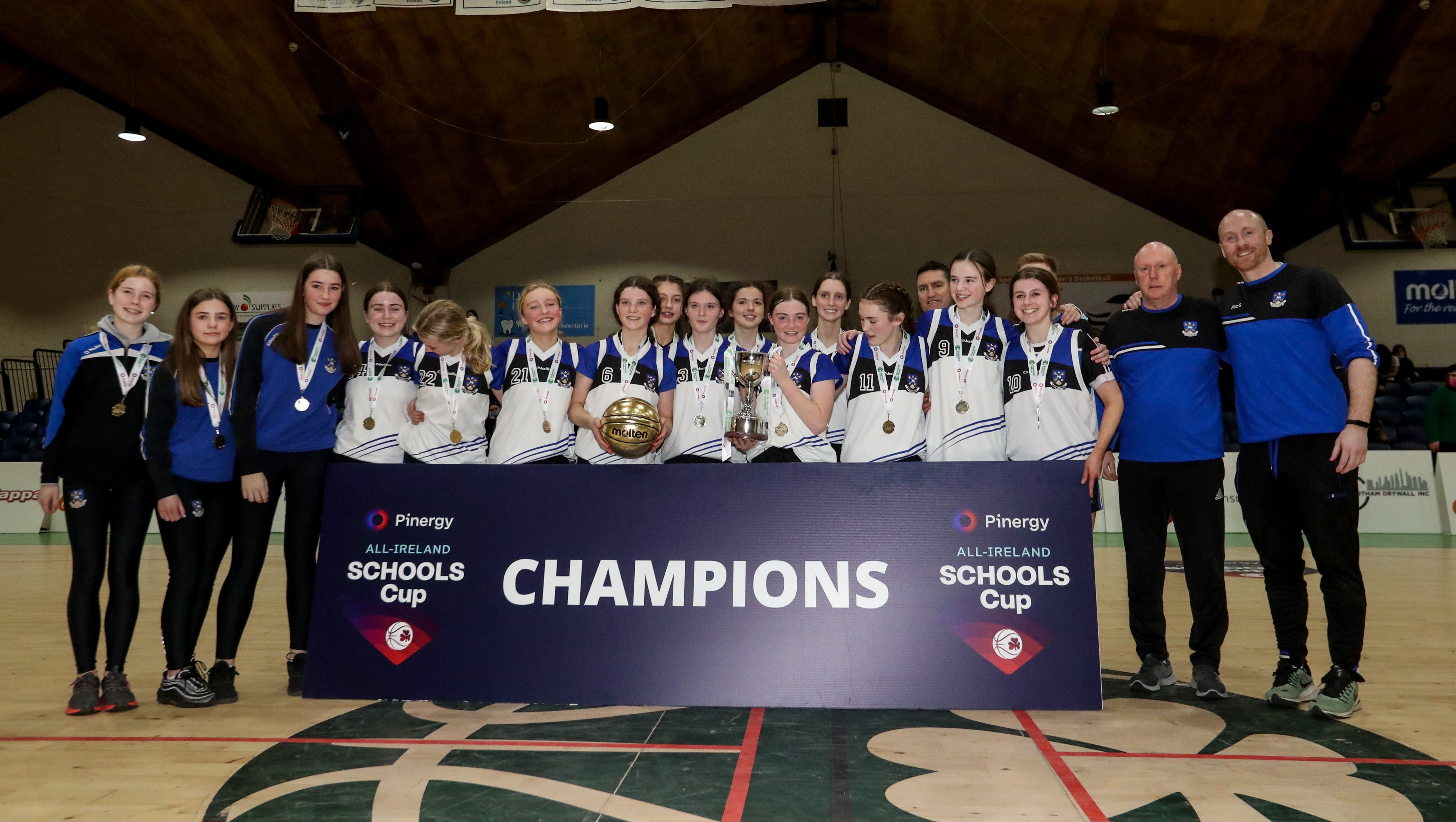 Our Lady and St Patrick\'s College, Knock, celebrate their win