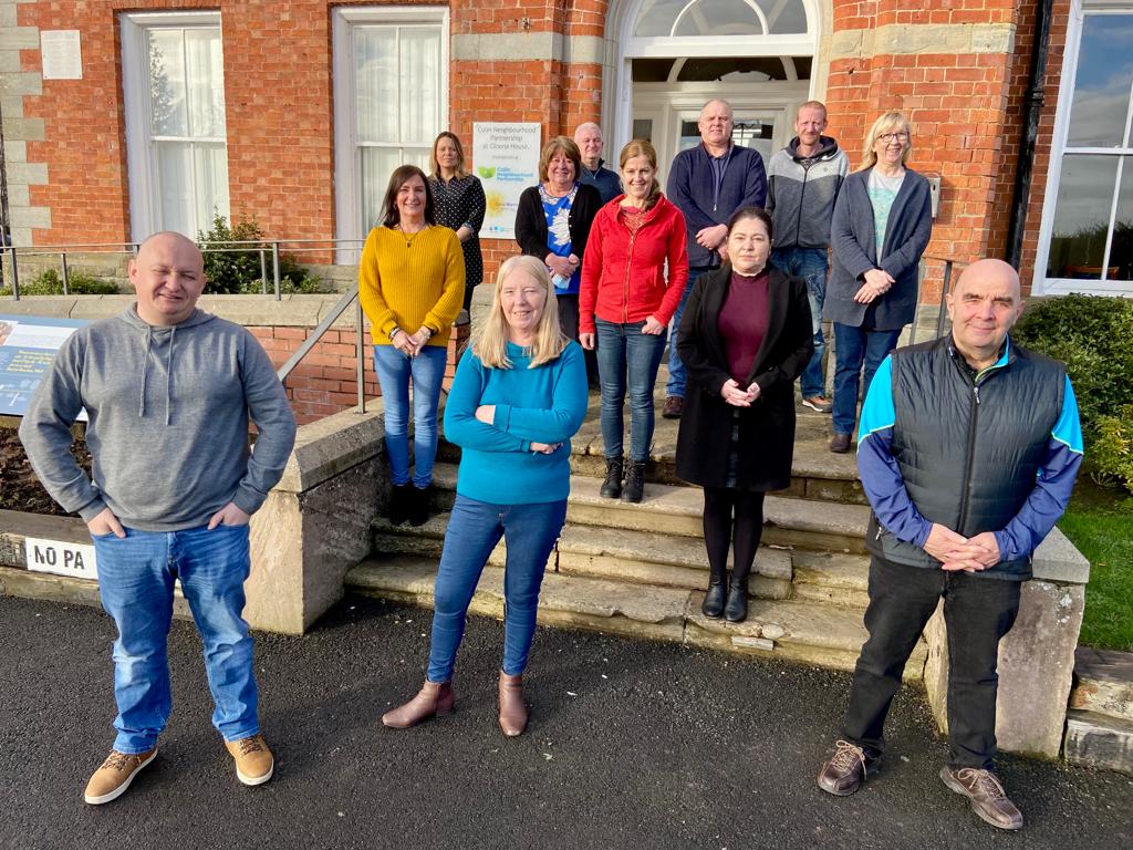 COMMUNITY: The Colin Neighbourhood Partnership have been central to the redevelopment of the Colin area over the past few years