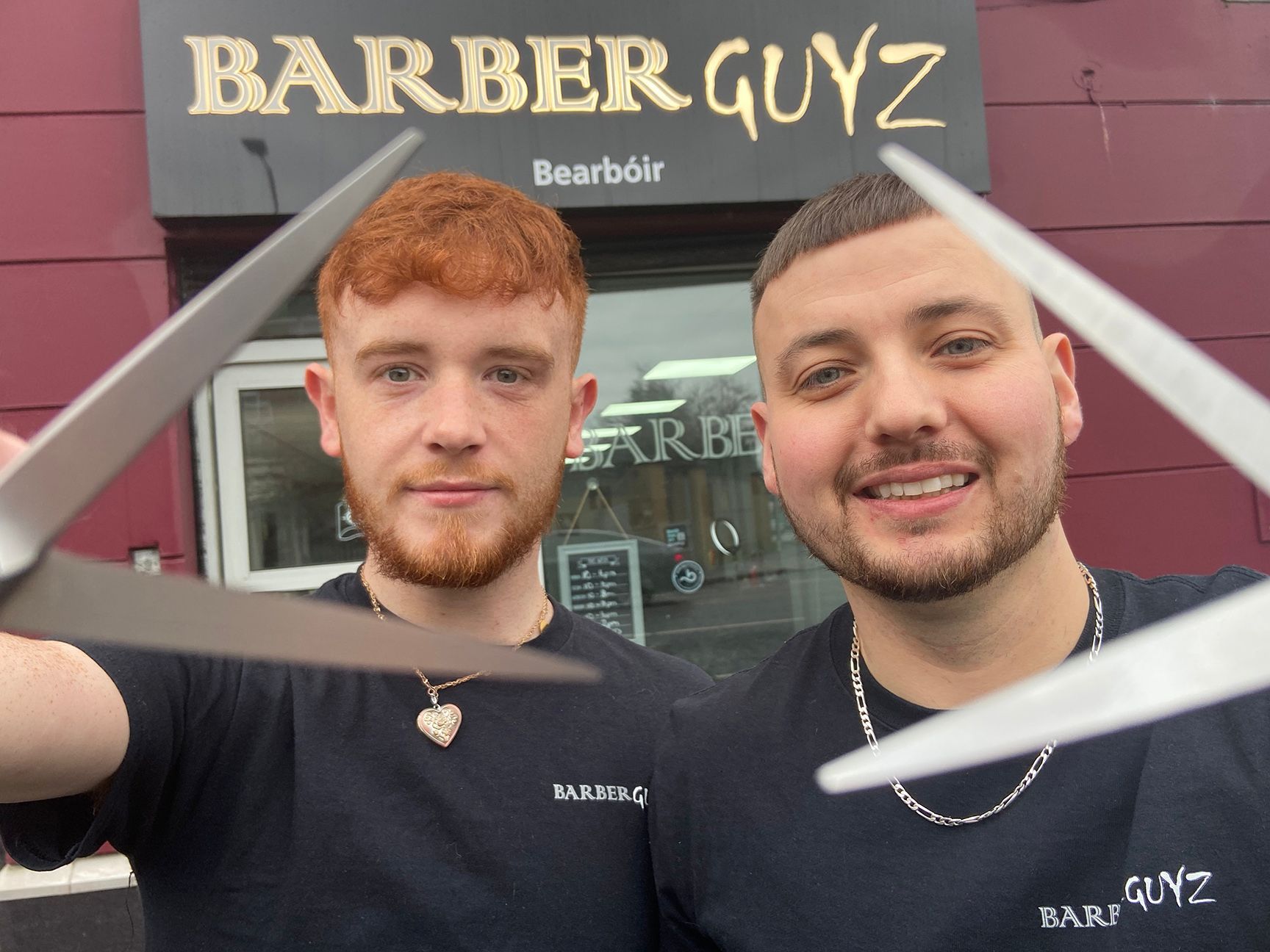 TEAMWORK: Owner Niall McCarthy and manager Chris Kelly