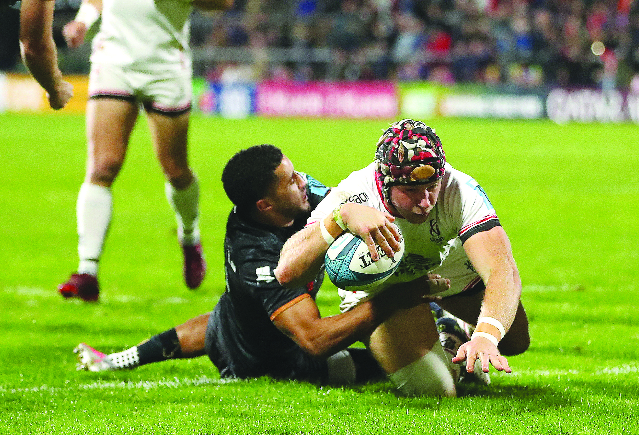 Luke Marshall claimed the man-of-the-match award in last weekend’s victory over Ospreys and insists Ulster must learn the lessons of last season’s reverses in South Africa to fare better in the Southern Hemisphere over the next two weekends