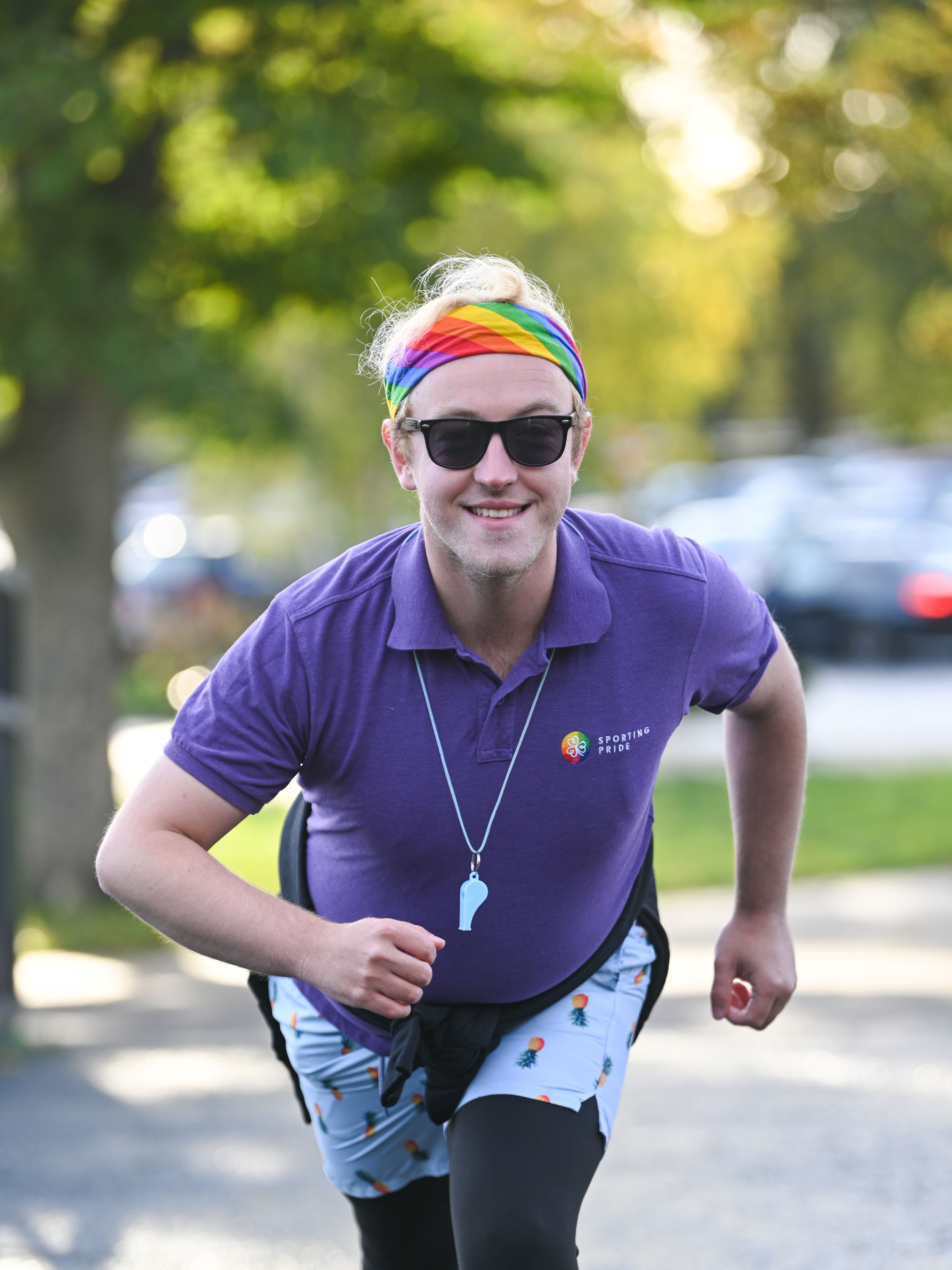 READY, SET, GO! Martin Murray at Victoria Parkrun on Saturday