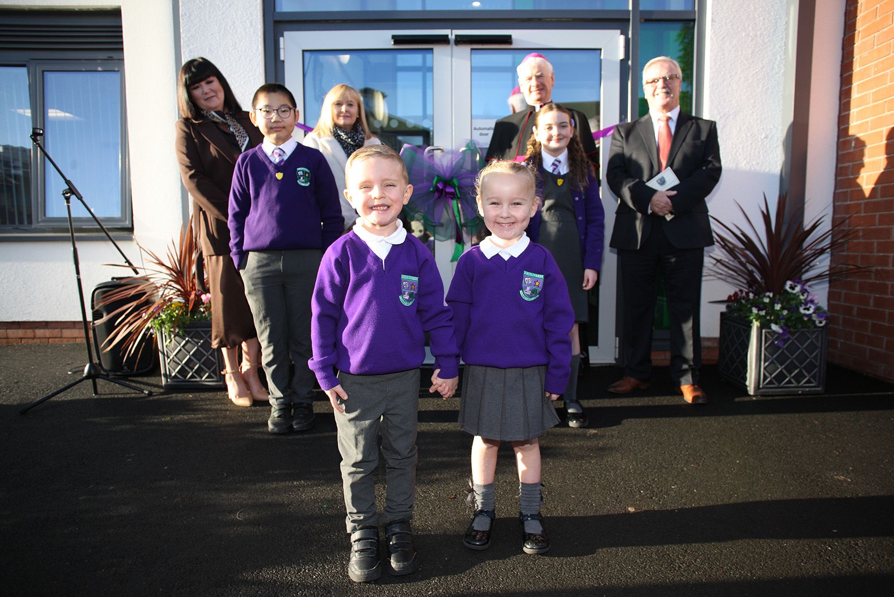 OFFICIAL OPENING: The new St Patrick\'s PS school building