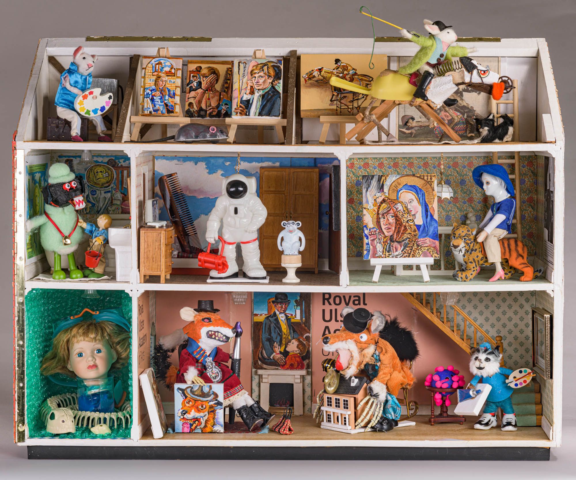 EXHIBITION: Betty Brown’s doll’s house is an innovative way to stage a retrospective  and can be viewed at the RUA exhibition which has opened in the Ulster Museum and runs to January 3, 2023