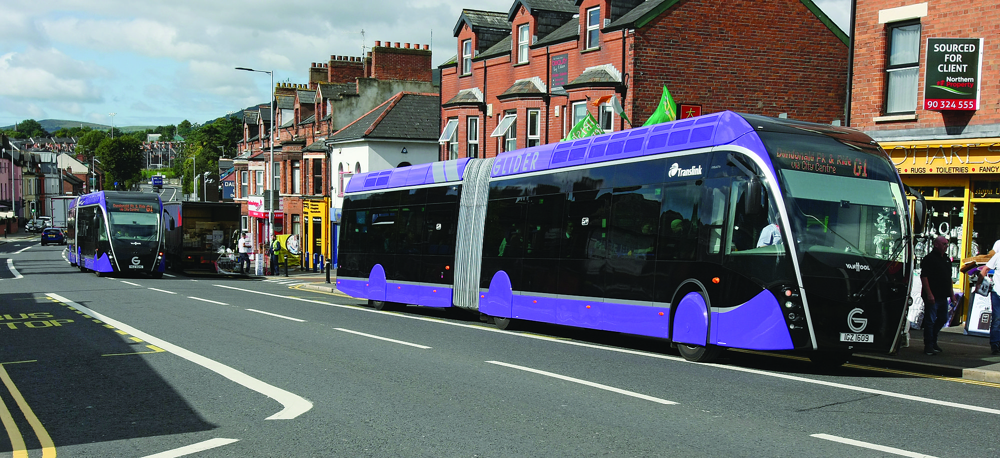 GLIDER: The new route for the Glider will take in the Ormeau Road and Saintfield Road on its way to Carryduff