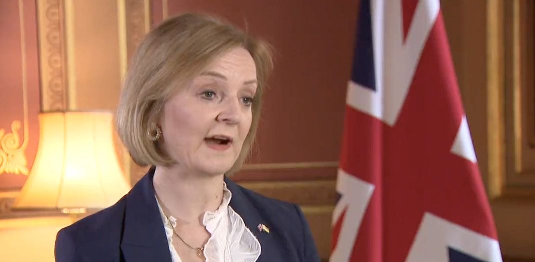 GONE:  Liz Truss lasted six weeks as Prime Minister