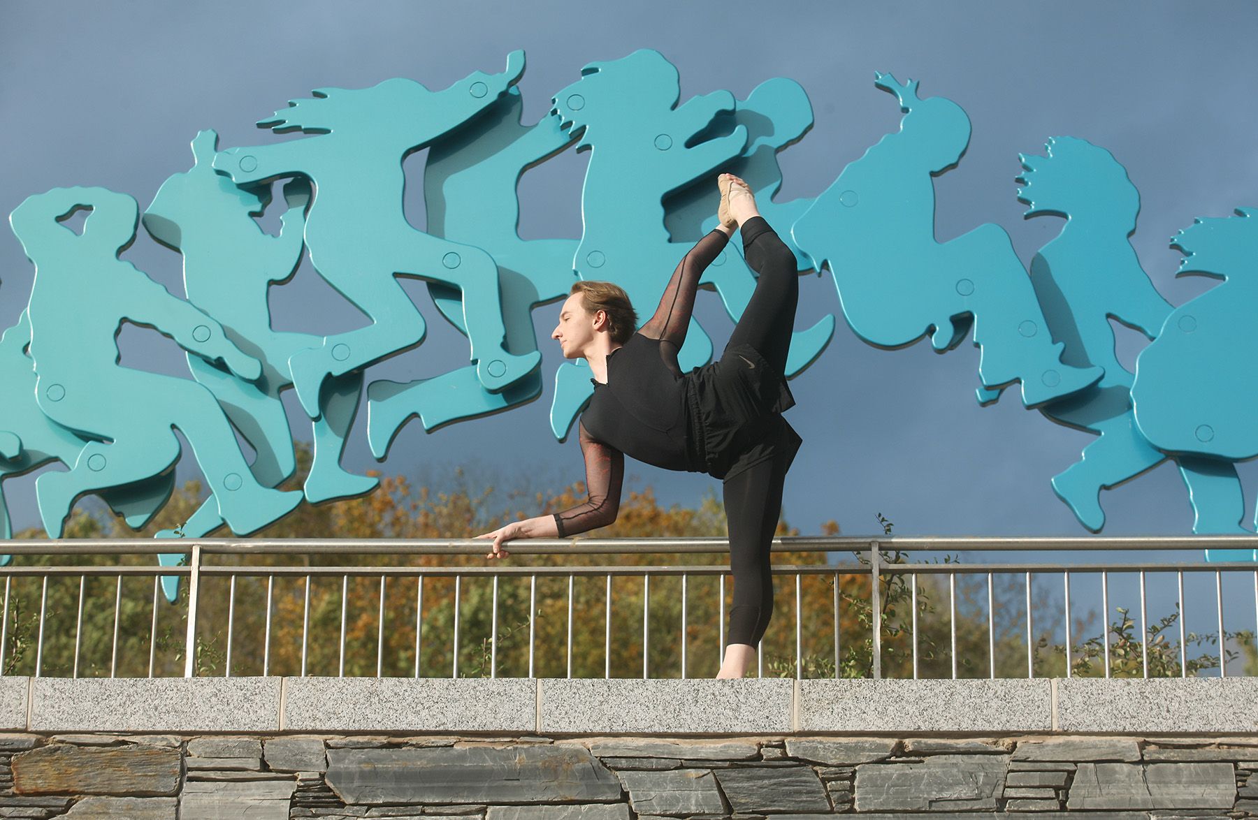 BALLET: Luc Burns is set to take to the stage in New York as part of an exciting new production of Dracula 