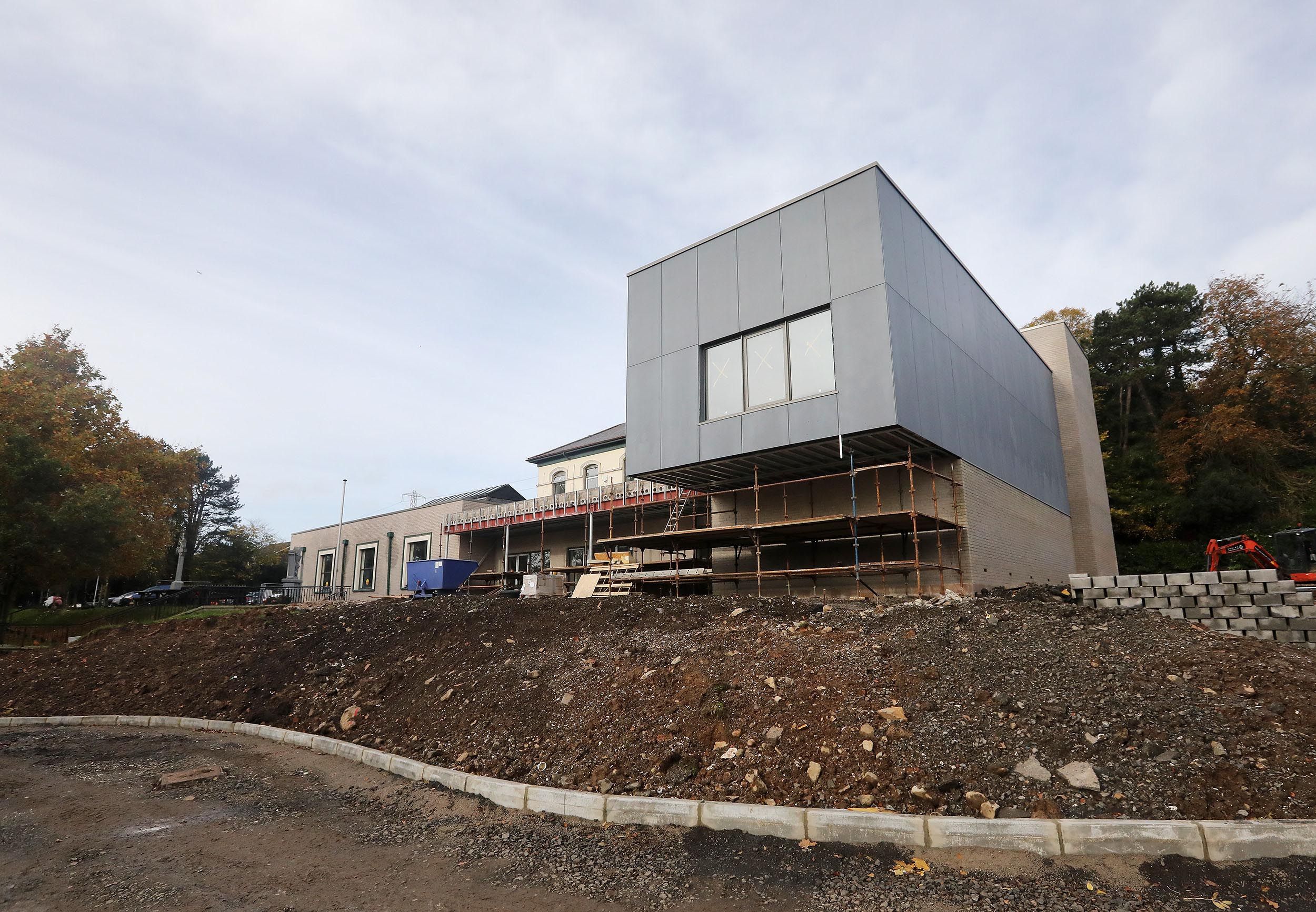 JEWEL IN THE CROWN: The new Roddy McCorley Heritage Centre is rapidly developing