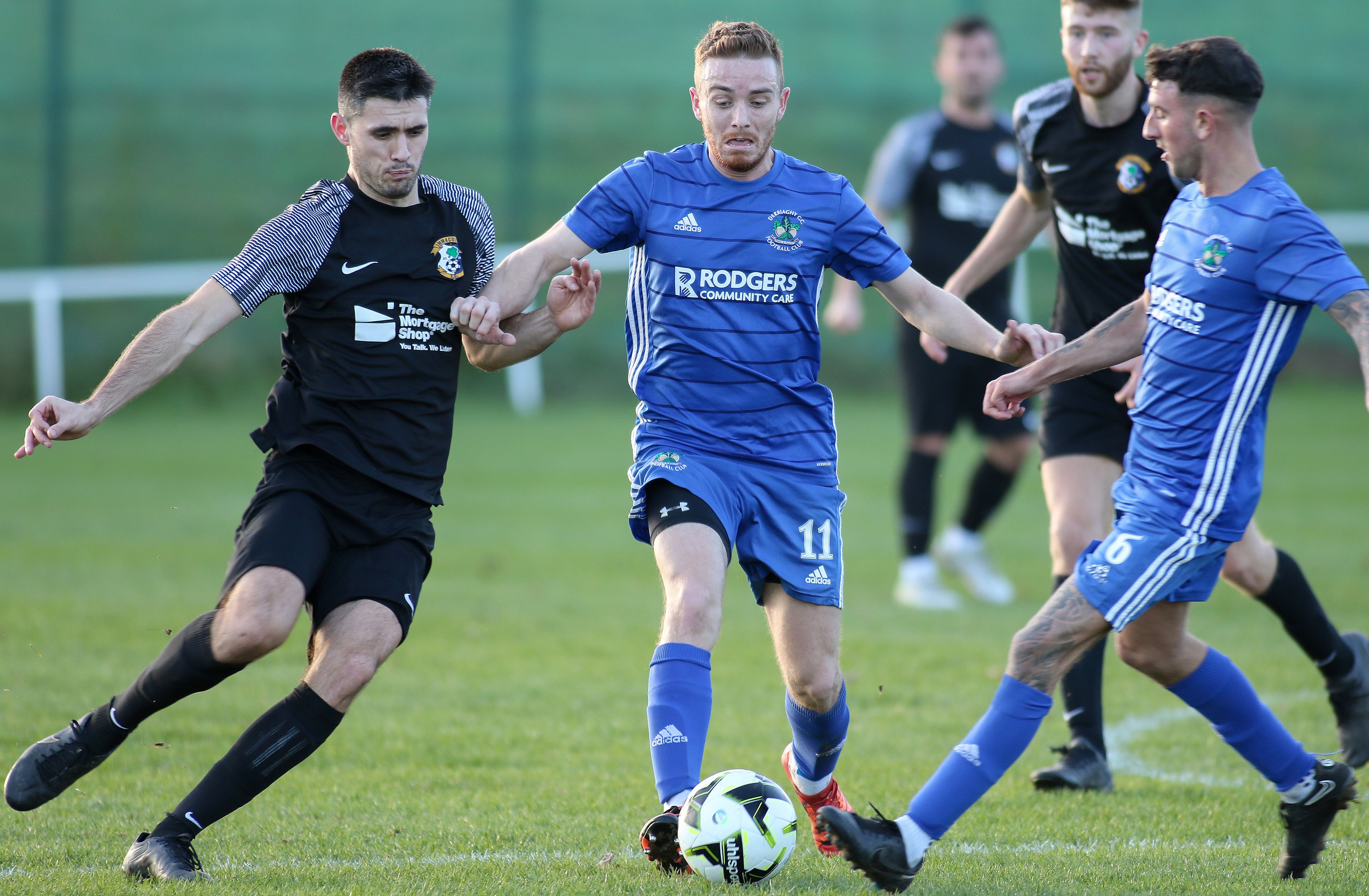 Action from Seycon Park on Saturday 