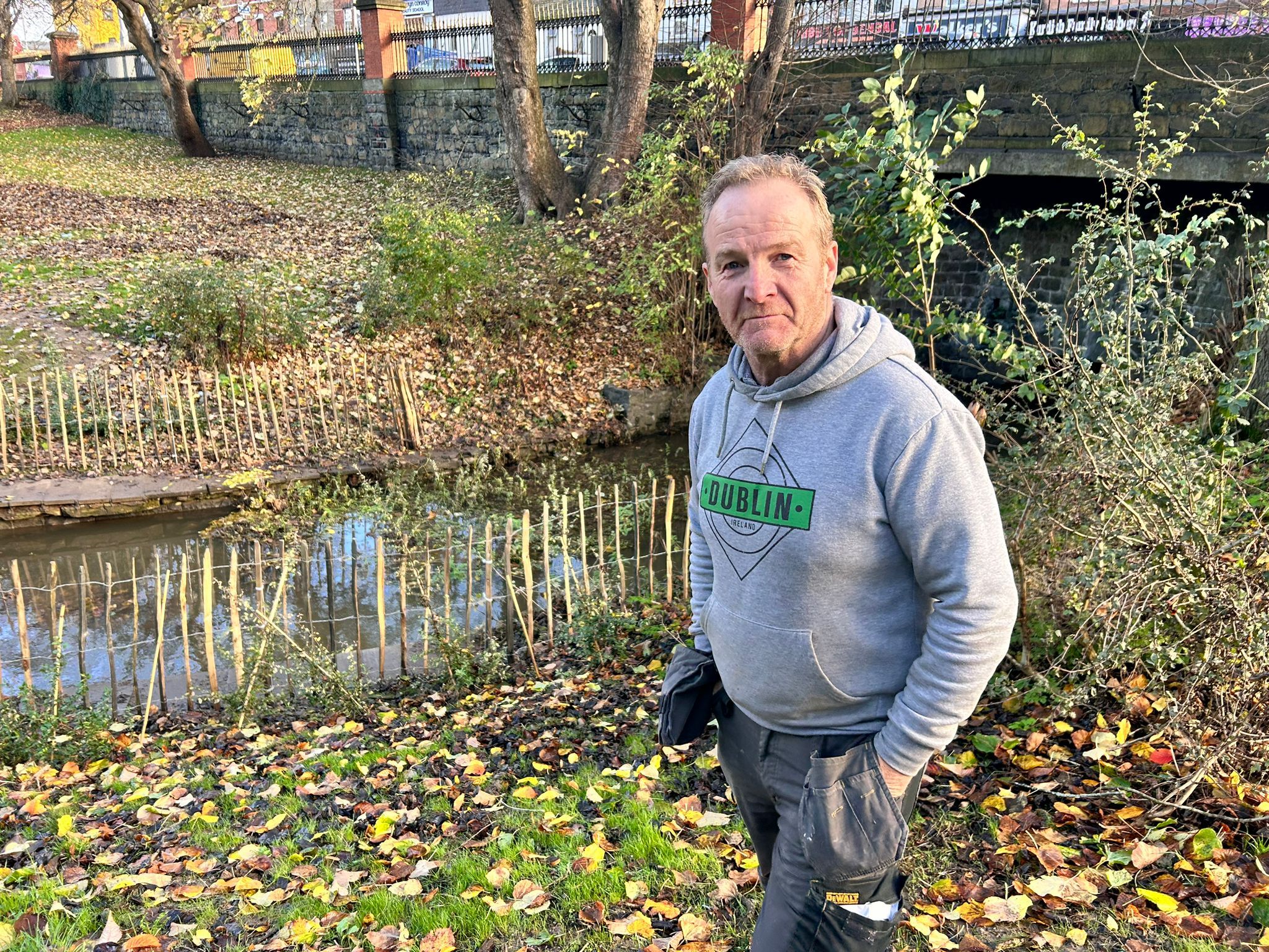 WELCOME: Sinn Féin councillor JJ Magee in the Waterworks