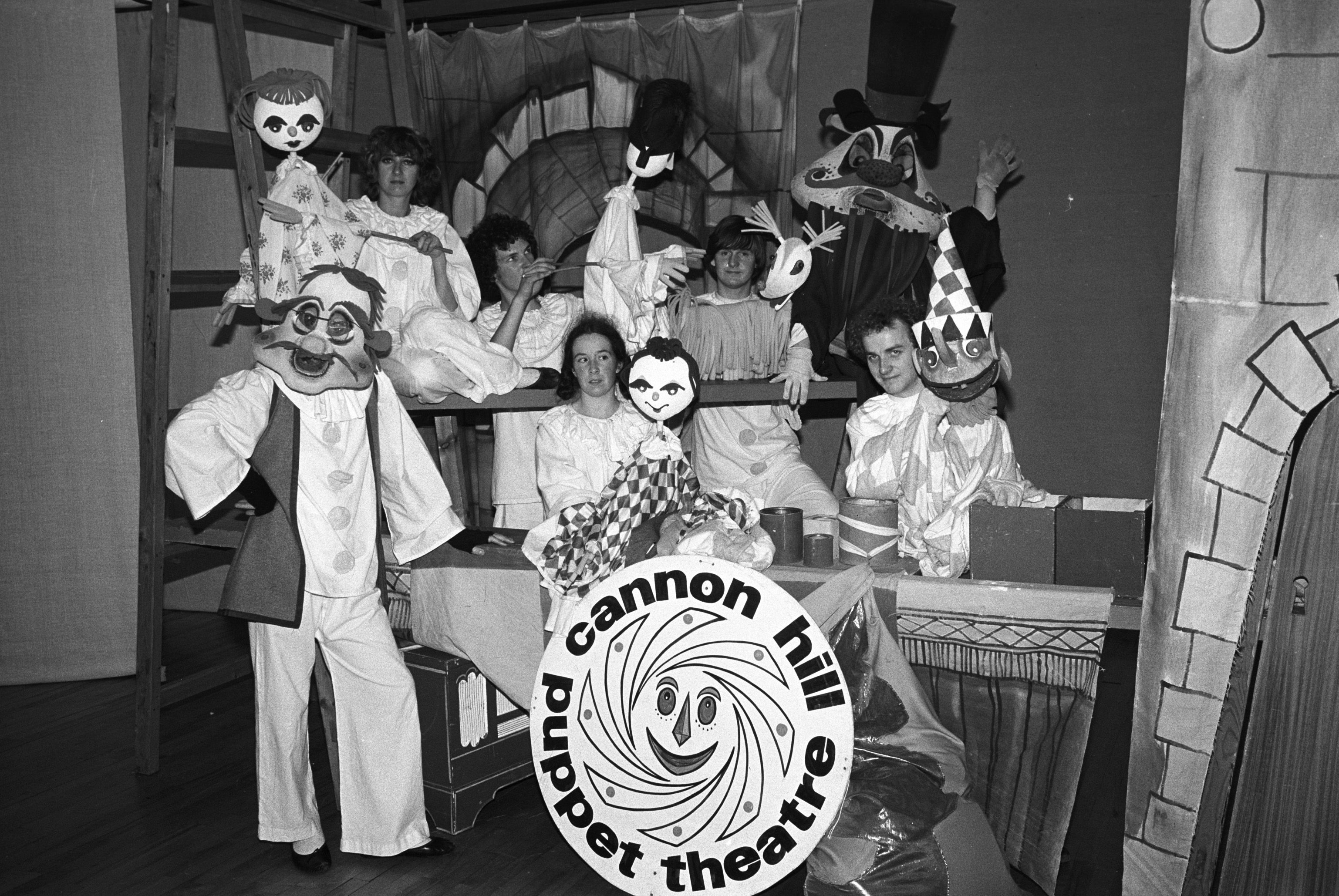 SPECIAL SHOW: Cannon Hill Puppets appeared in Andersonstown Leisure Centre in November 1980