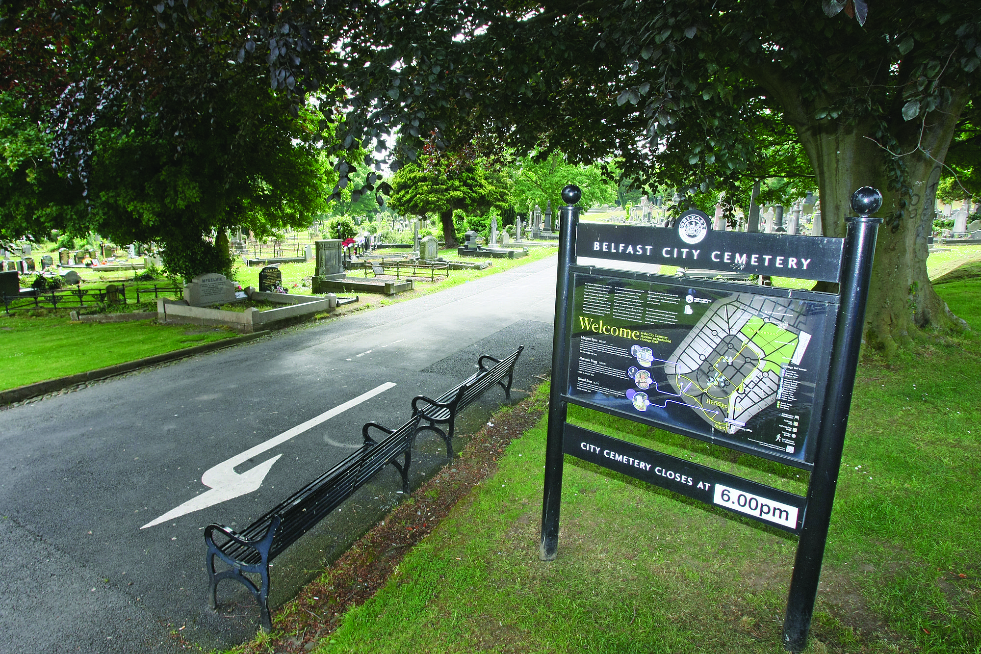 DISCOVERY: Belfast City Cemetery on the Falls Road