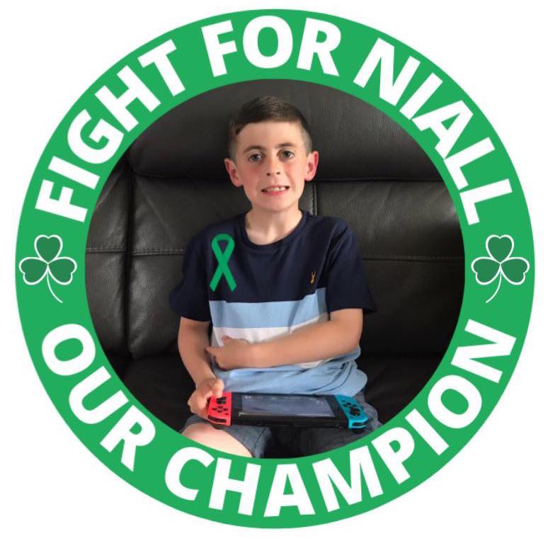 FUNDRAISER: Nine-year-old Niall McCahey