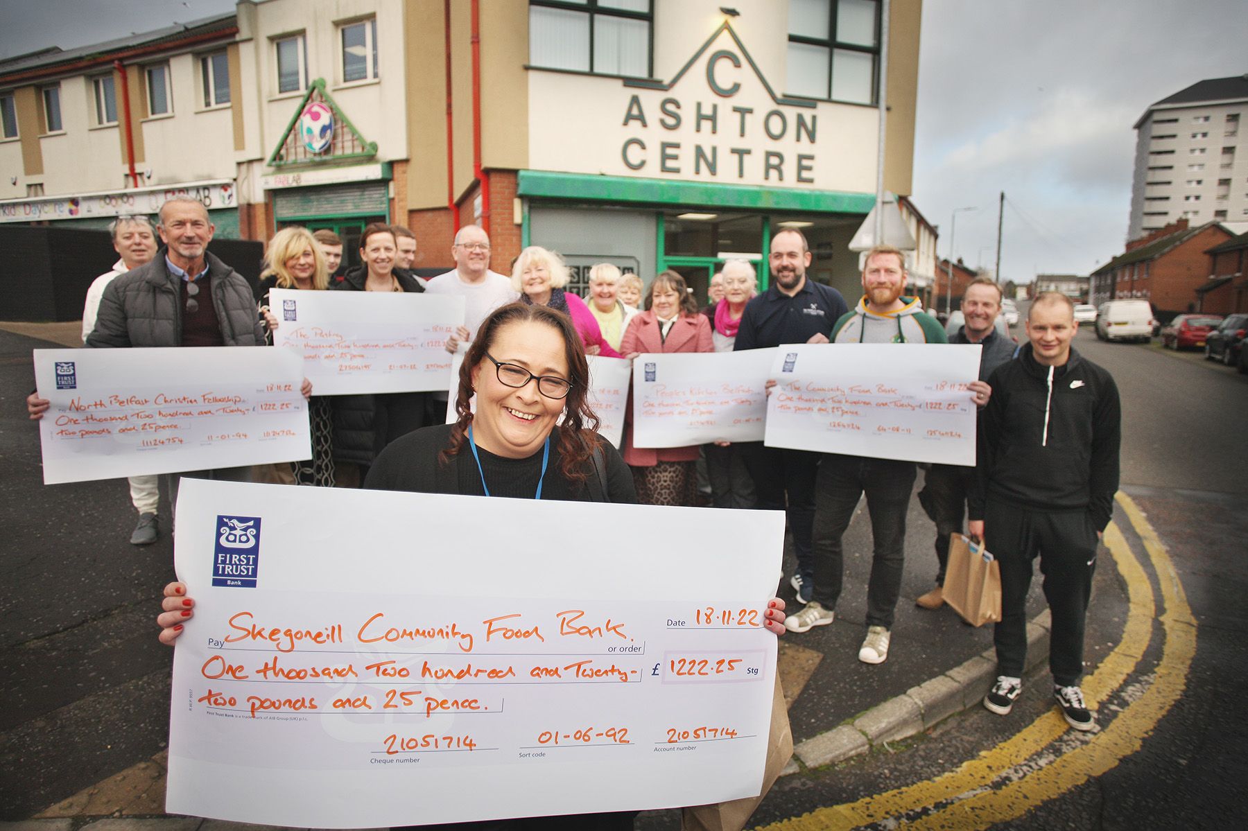 FUNDING: Six groups in North Belfast were awarded funding thanks to Ashton Community Trust