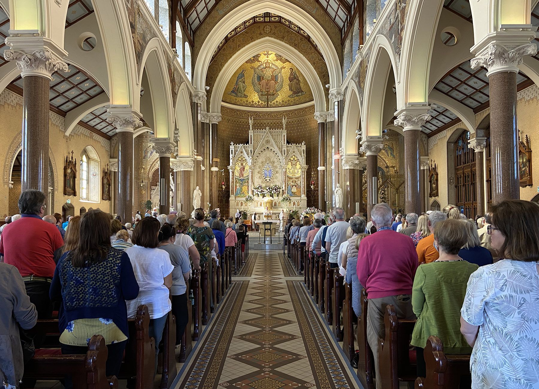FAITHFUL: The Clonard Solemn Novena dates back more than 80 years and continues to attract thousands of people each year 