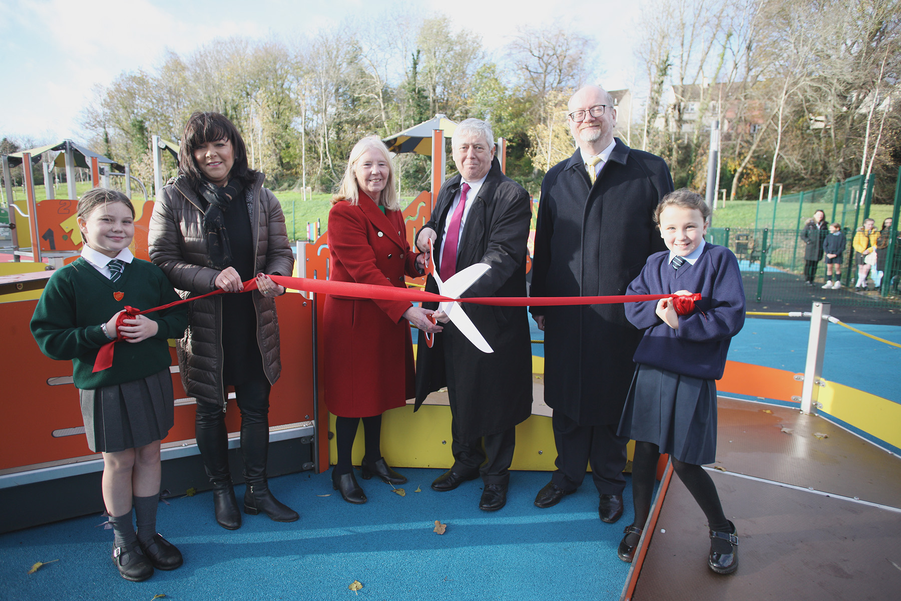 OPEN: Páirc Nua Chollann was officially opened at a special ceremony on Thursday 