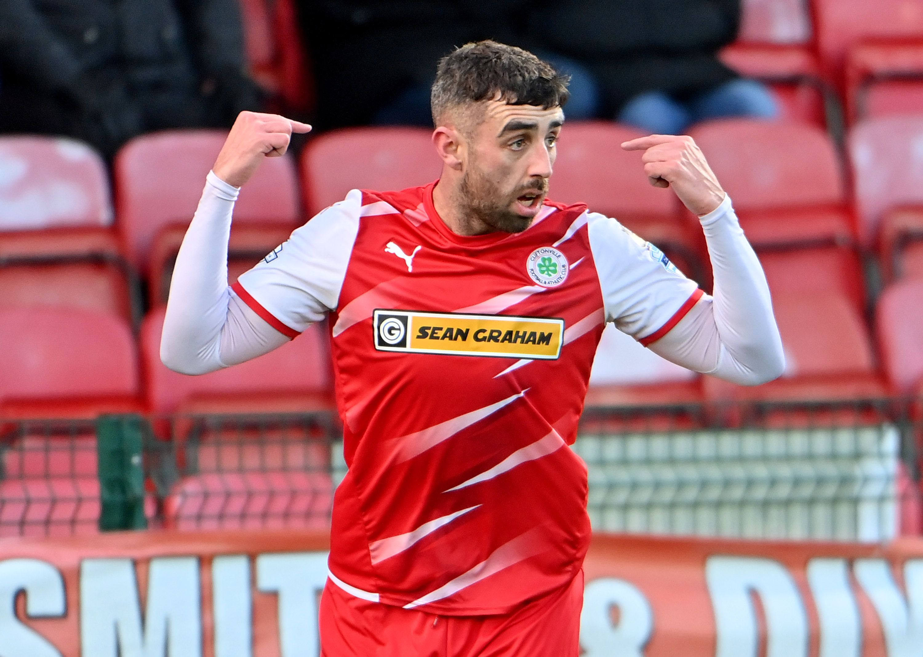 Paddy Mclaughlin heaped praise on Joe Gormley for his continued goalscoring exploits at the weekend 