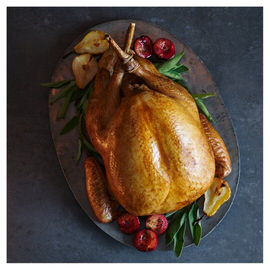 CENTREPIECE: The turkey was enjoyed on Christmas Day, but its preparation was a challenge