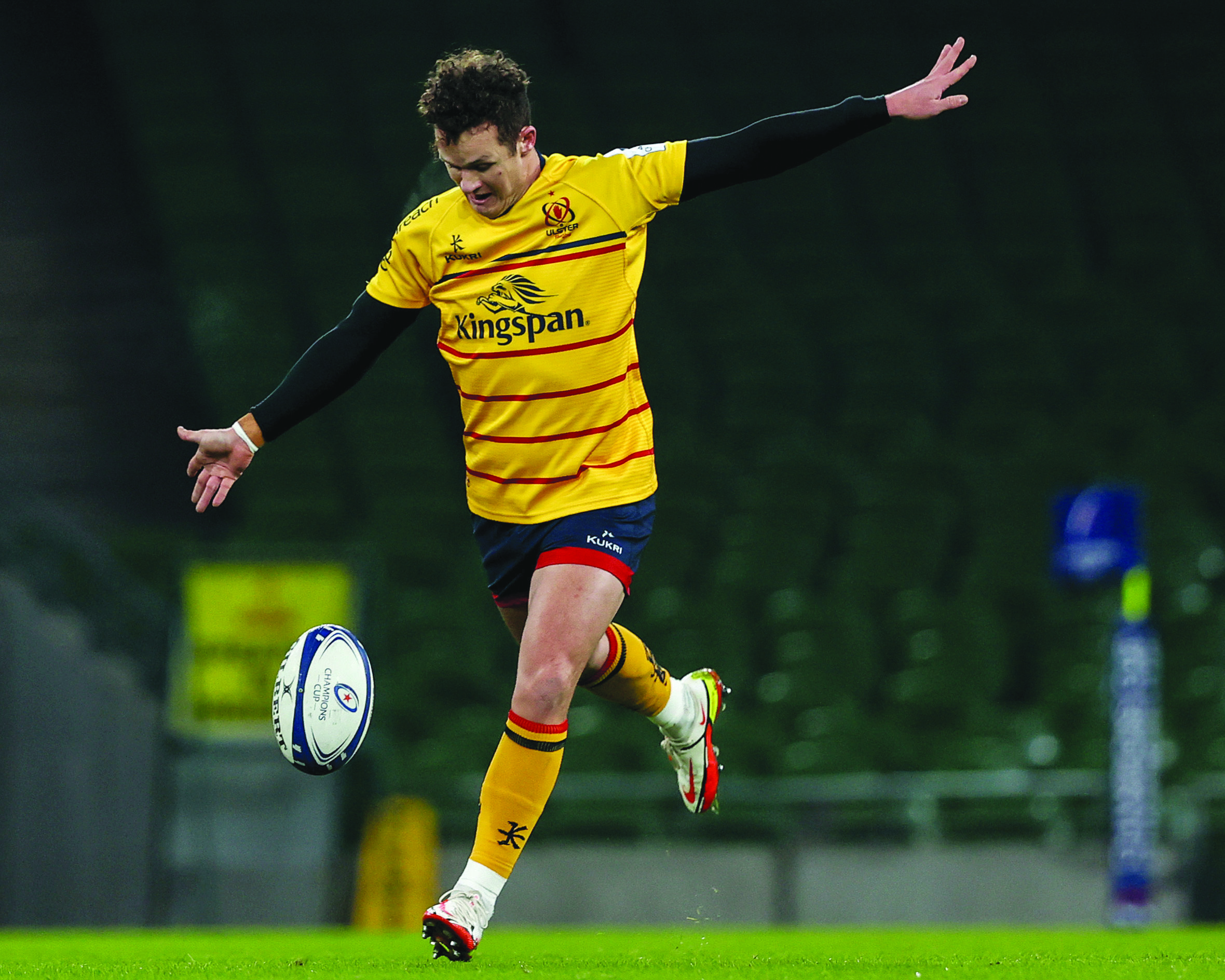 Billy Burns suffered a concussion in Saturday’s defeat to Stade Rochelais so misses Friday’s trip to Galway