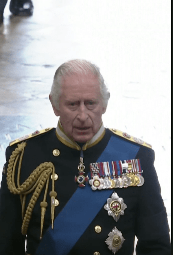 NEW-START: Prince Charles at the Queen\'s funeral – \"getting your first job at 73 can\'t be easy\"