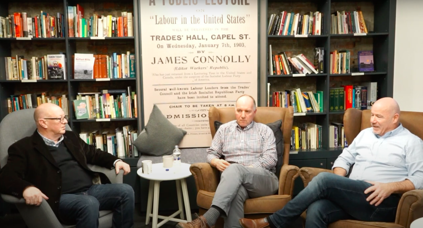 BLOODY SUNDAY: This week Joe Austin was joined by Tony Doherty and John McKinney from the Bloody Sunday Trust