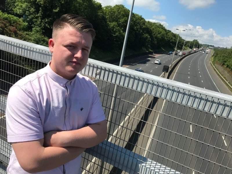 WELCOME: Sinn Féin Councillor Taylor McGrann