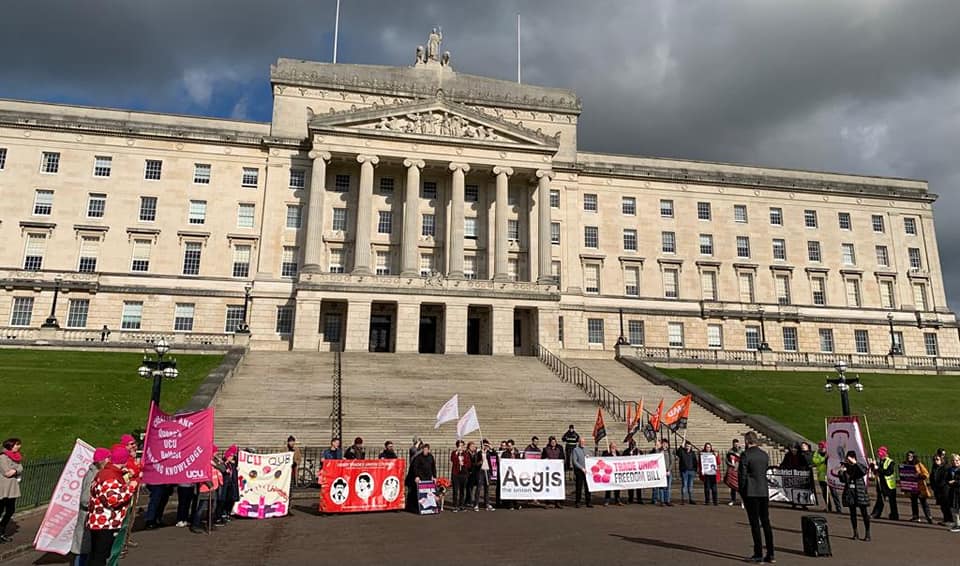 SOLIDARITY: Trade unions rally in support of the People Before Profit Bill