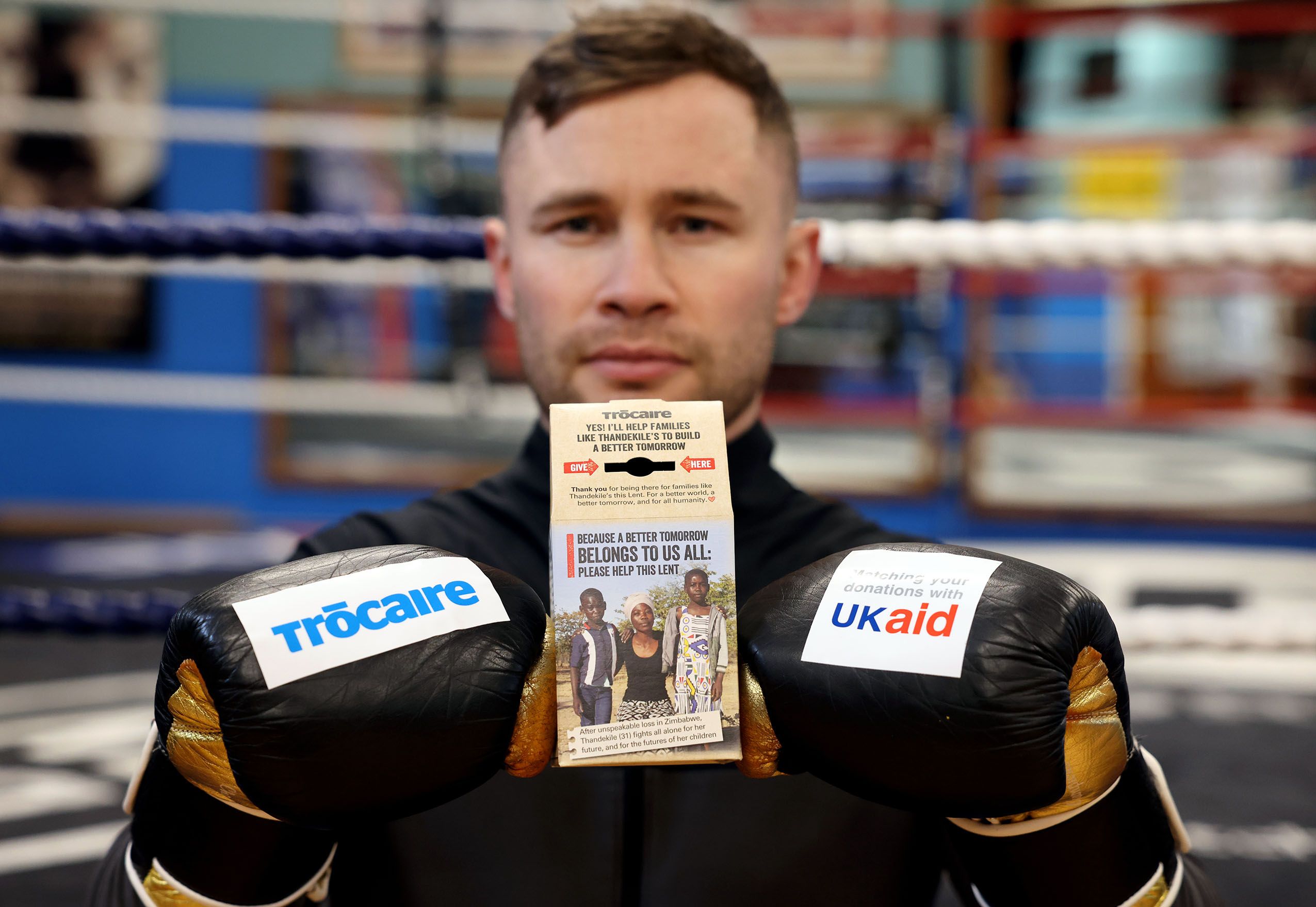 Trócaire ambassador and former two-weight world champion boxer Carl Frampton has urged people here to join the fight against climate change and Covid-19 in Zimbabwe as he launched the charity’s Lenten Appeal this week. The UK government will match public 