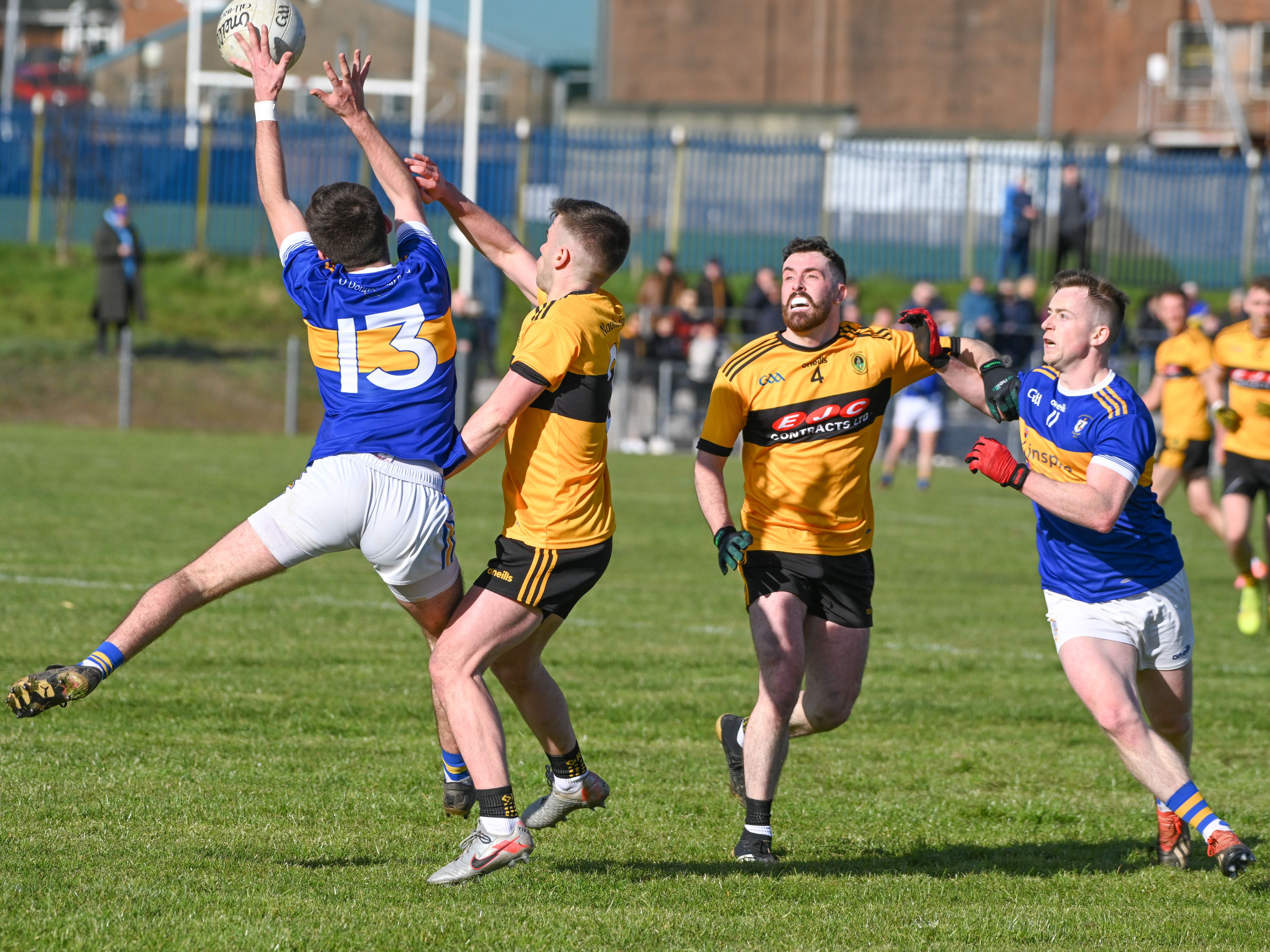 Action from Rossa Park on Sunday 