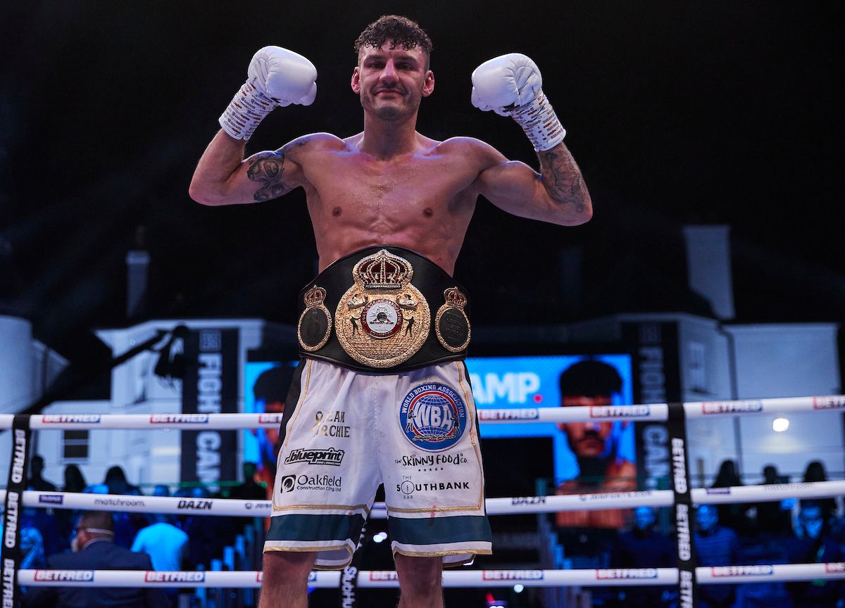 Leigh Wood celebrates his title win last summer