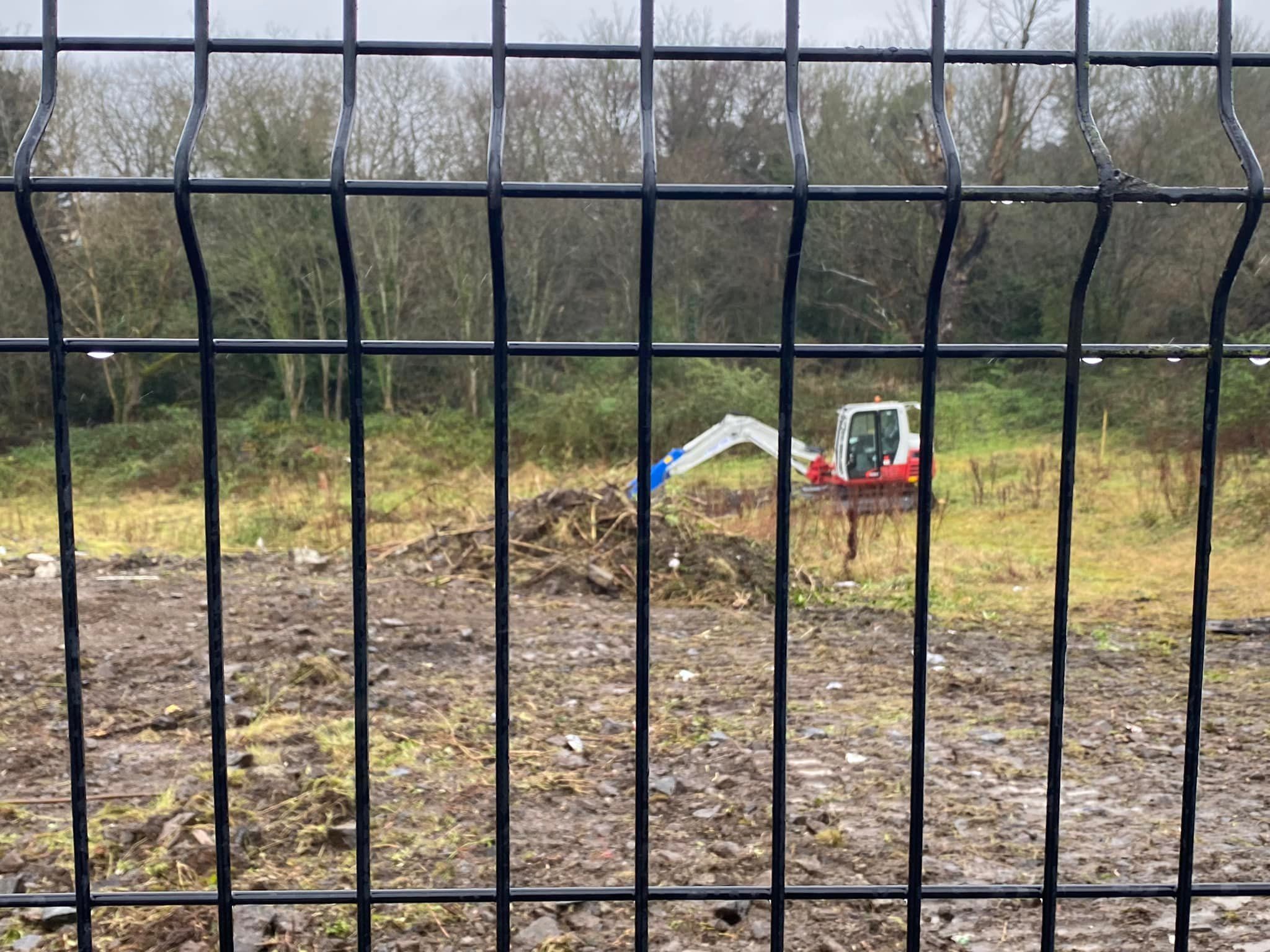 CLEARANCE: Contractors move onto the scrapyard site to clear it for construction