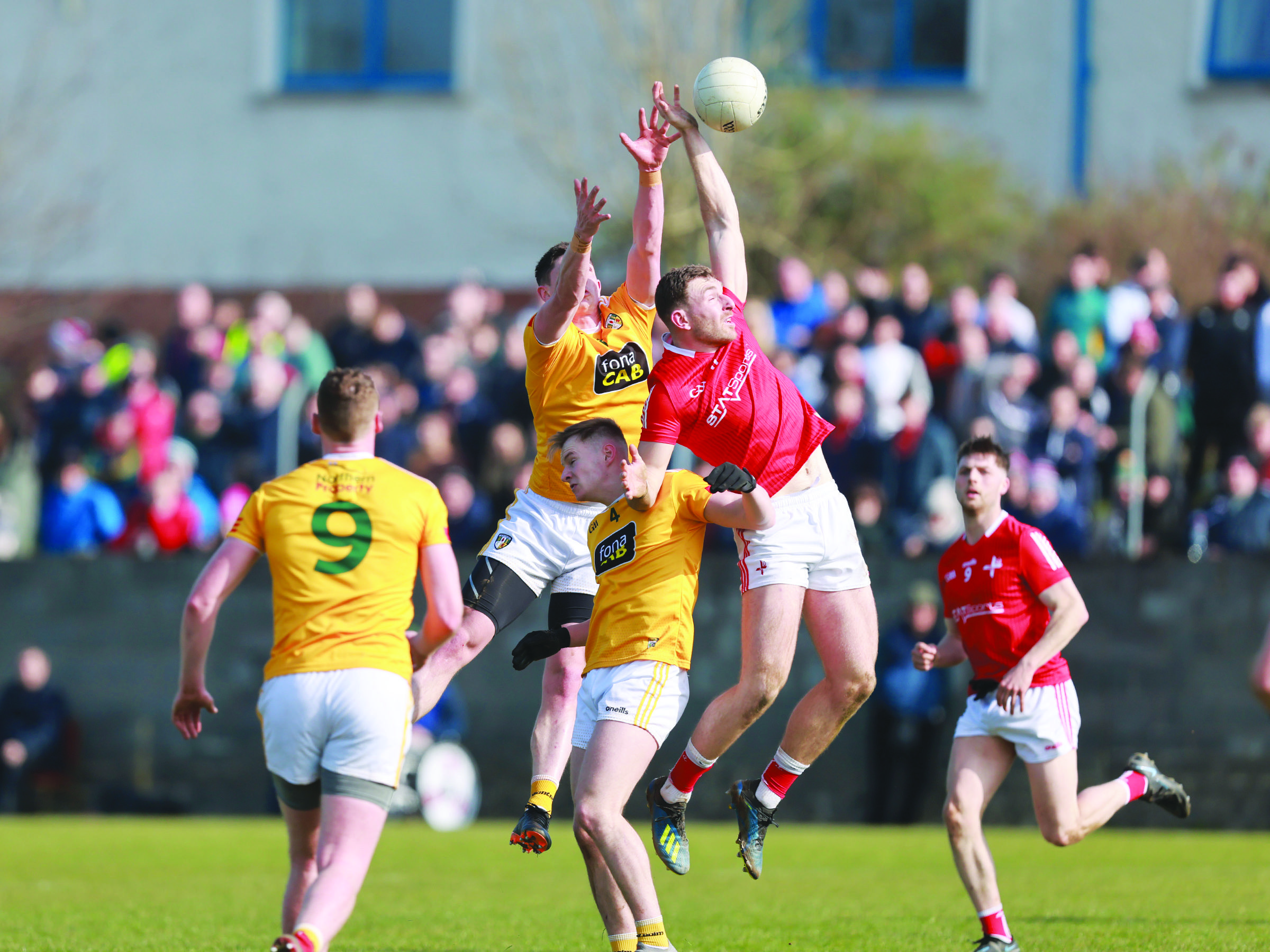 Antrim’s defeat against Louth at the weekend means they must beat Westmeath on Sunday and hope for other results to go their way if they are to secure Division Two football next year