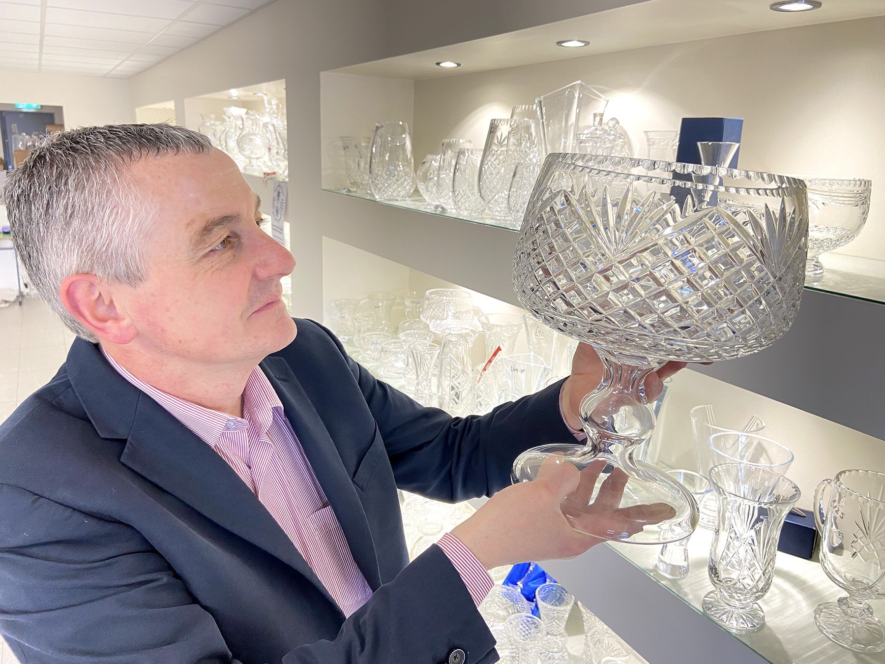 Belfast Crystal celebrates 44 years in business this year