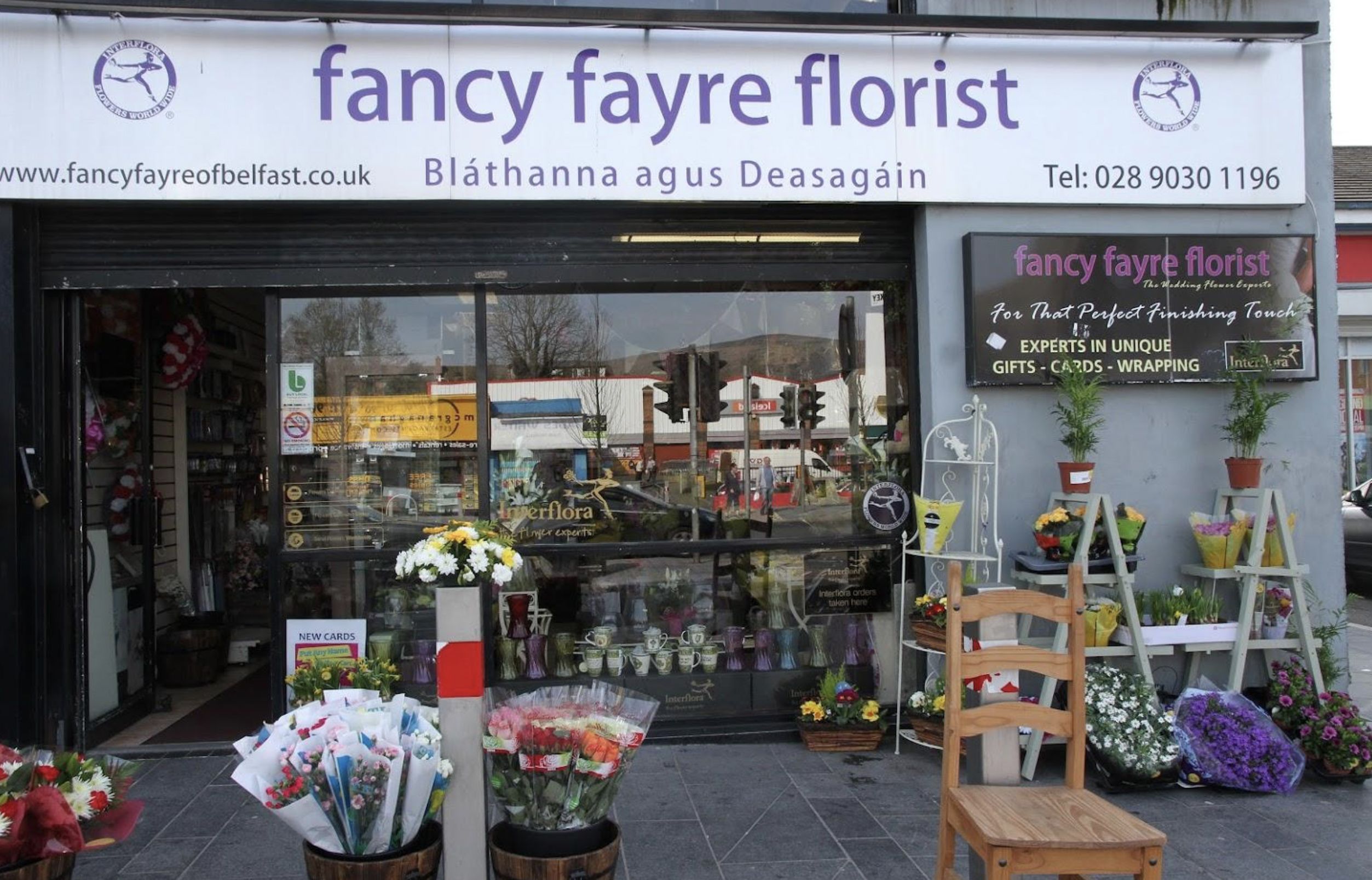 Fancy Fayre Flowers\' excellent reputation is their greatest advert