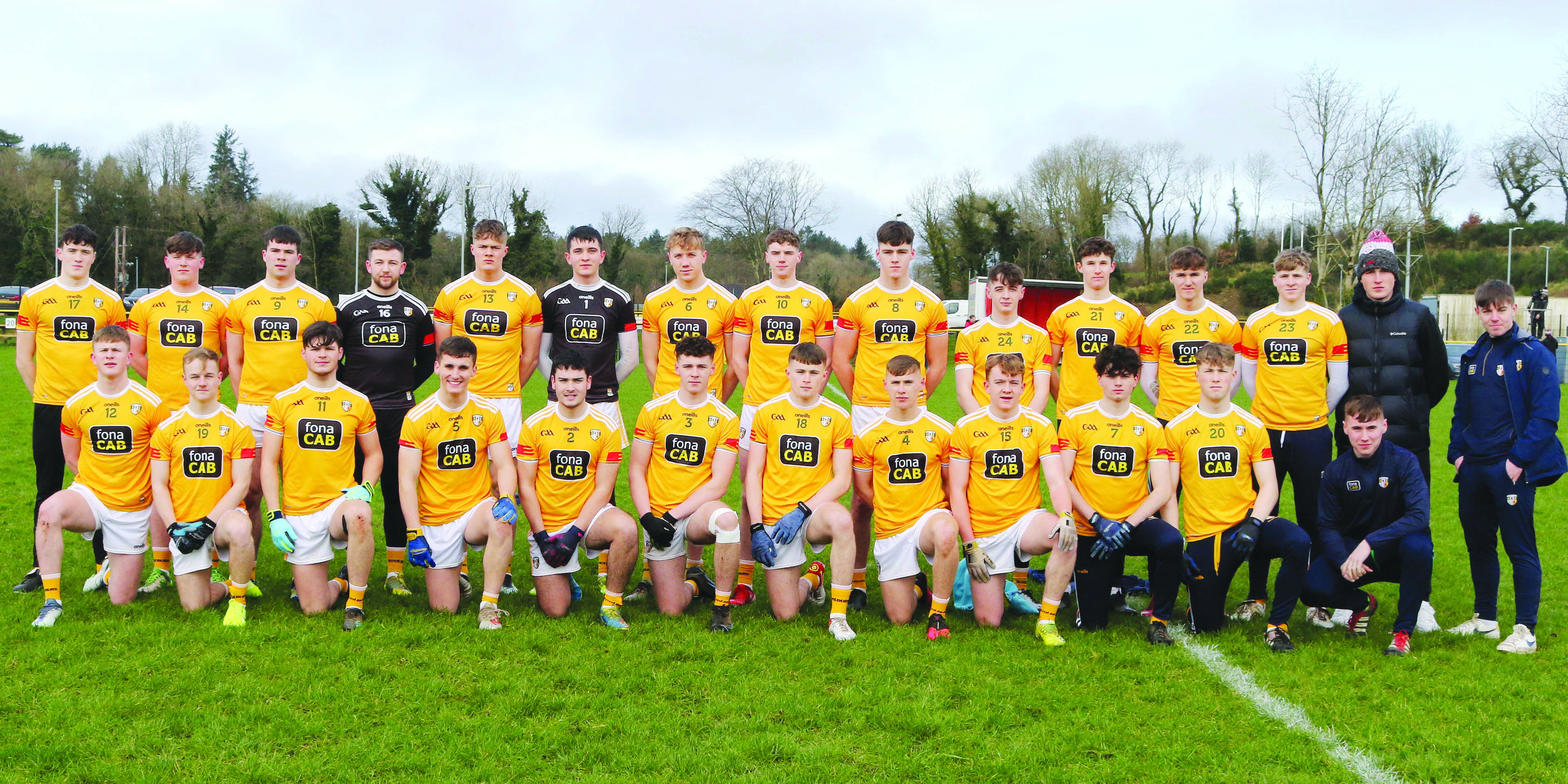 The Antrim U20 footballers had a tough run in the pre-season competitions, but are hopeful they can deliver a big performance against Derry on Friday