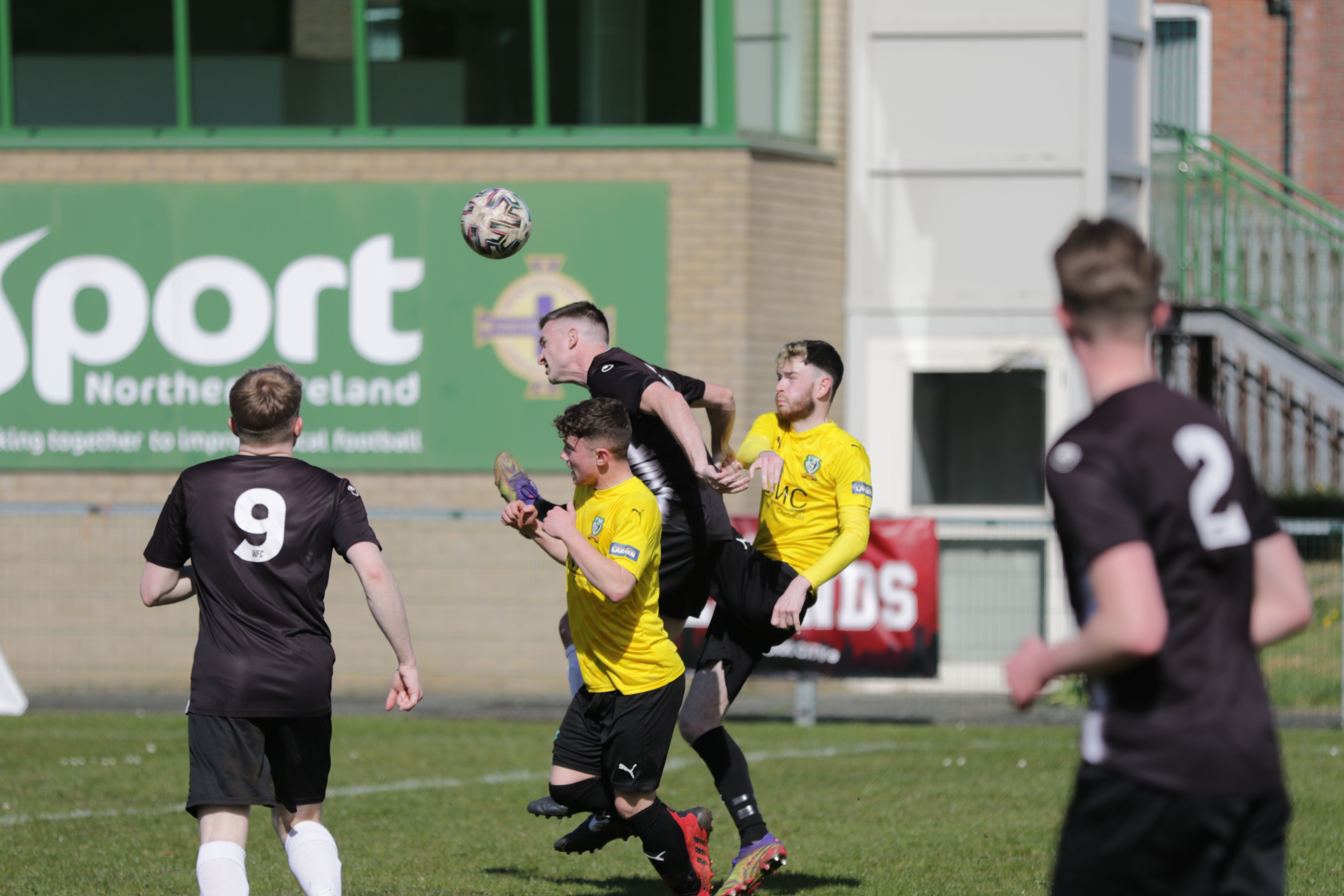 Action from Donegal Celtic Park where St James\' Swifts defeated Wakehurst on Saturday