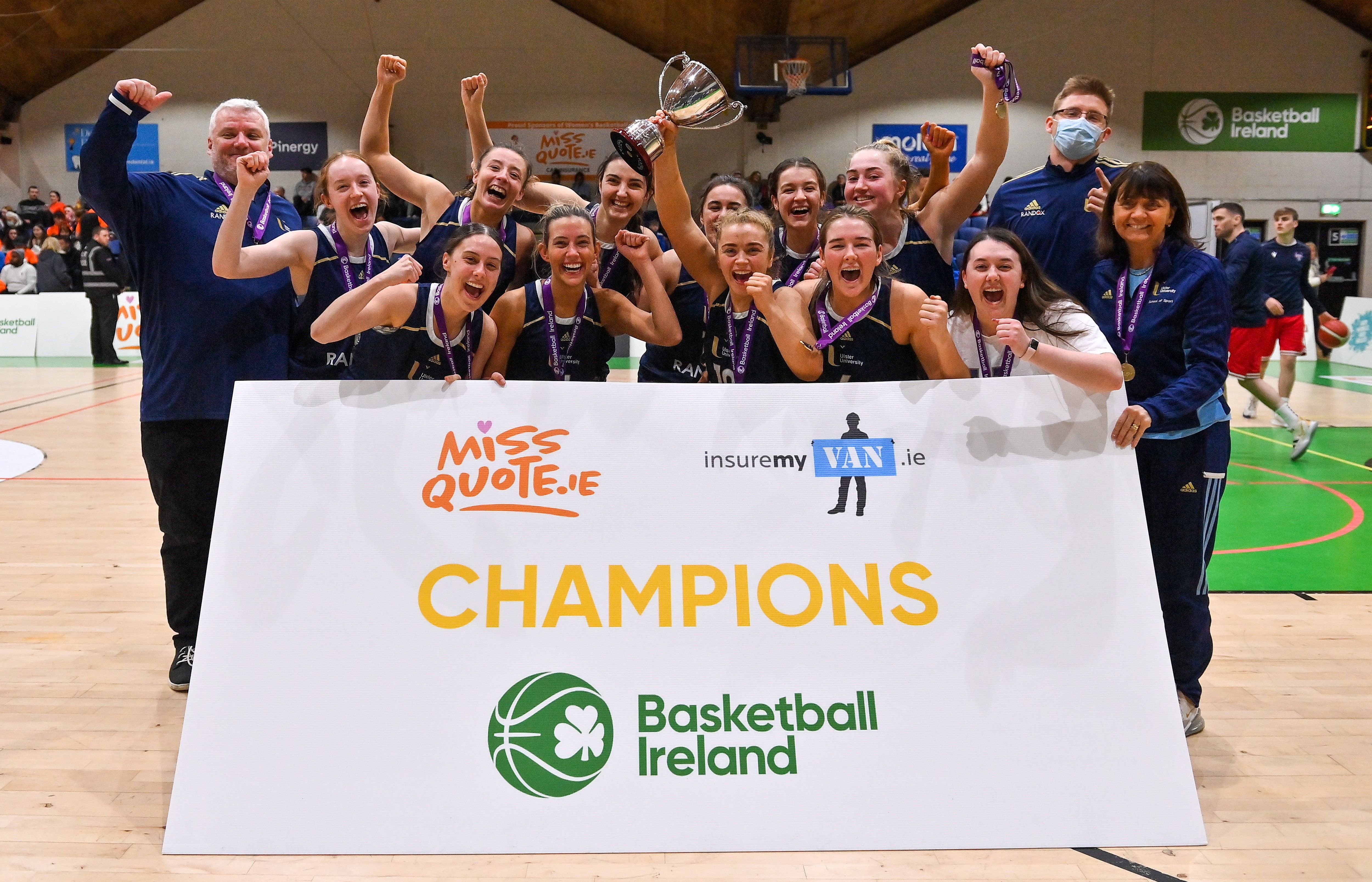 Ulster University were crowned champions 