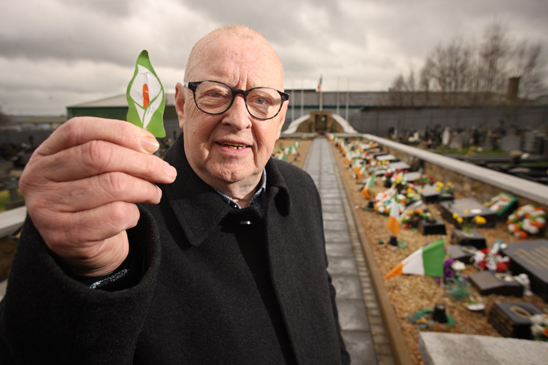 FALLS PARADE: National Graves Association Chairperson, Joe Austin