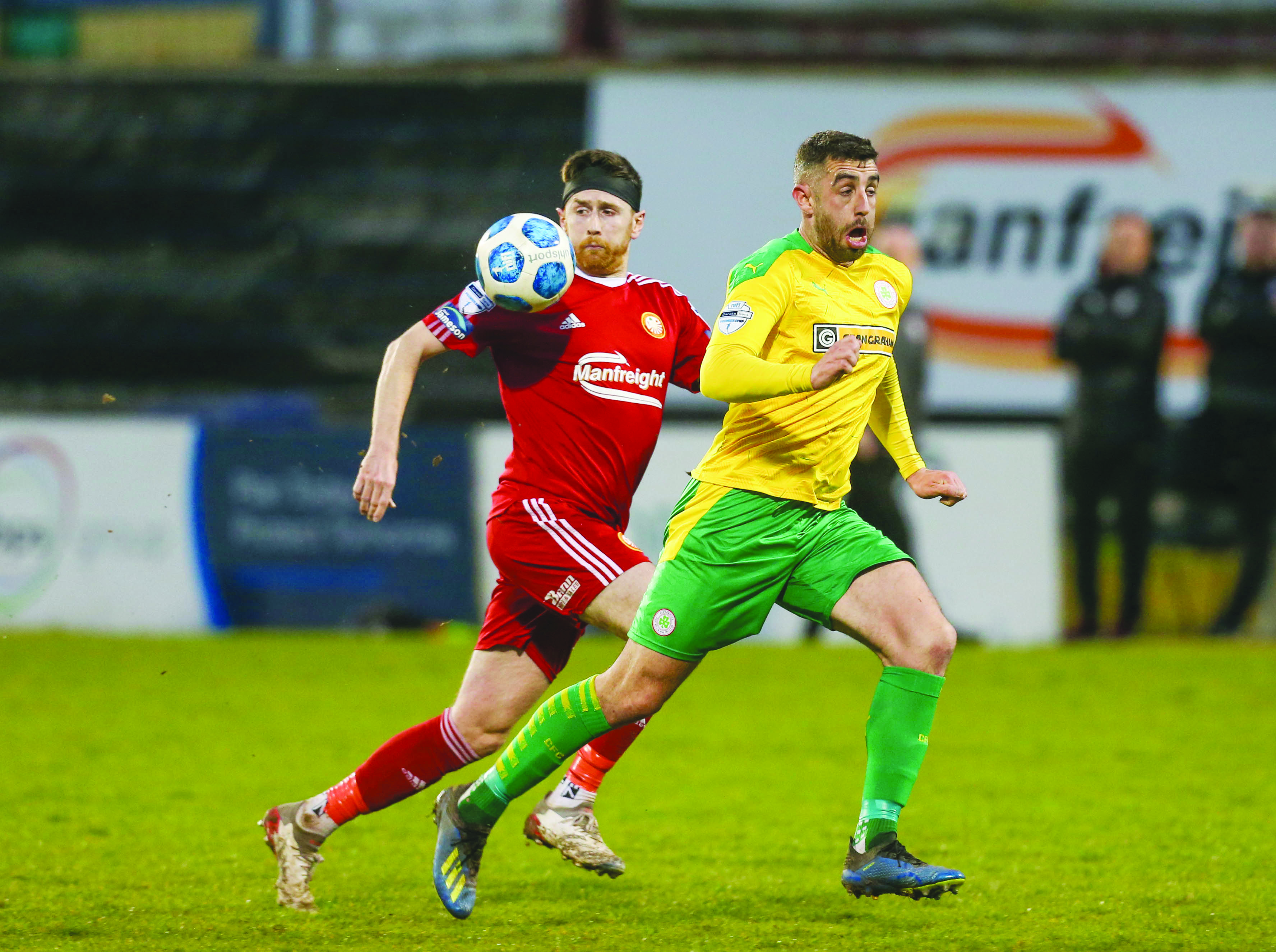 Joe Gormley has hit top form for Cliftonville just at the right time in the season according to manager Paddy McLaughlin