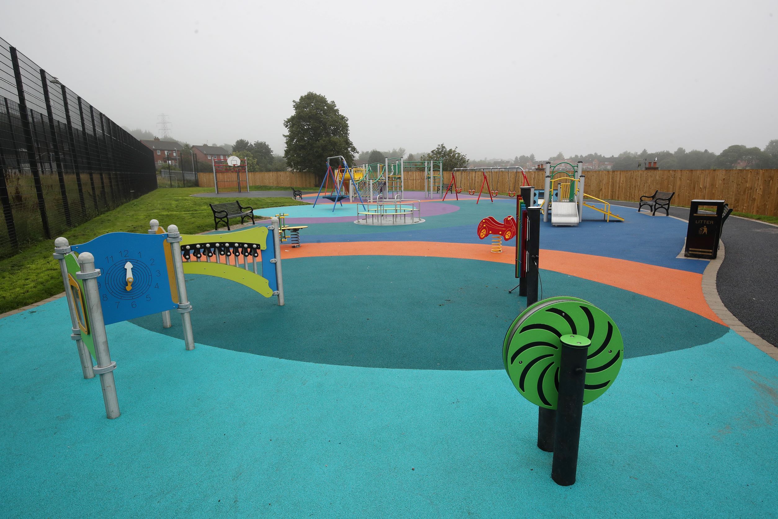 NEW FACILITY: Bricks were thrown from Vere Foster Playpark