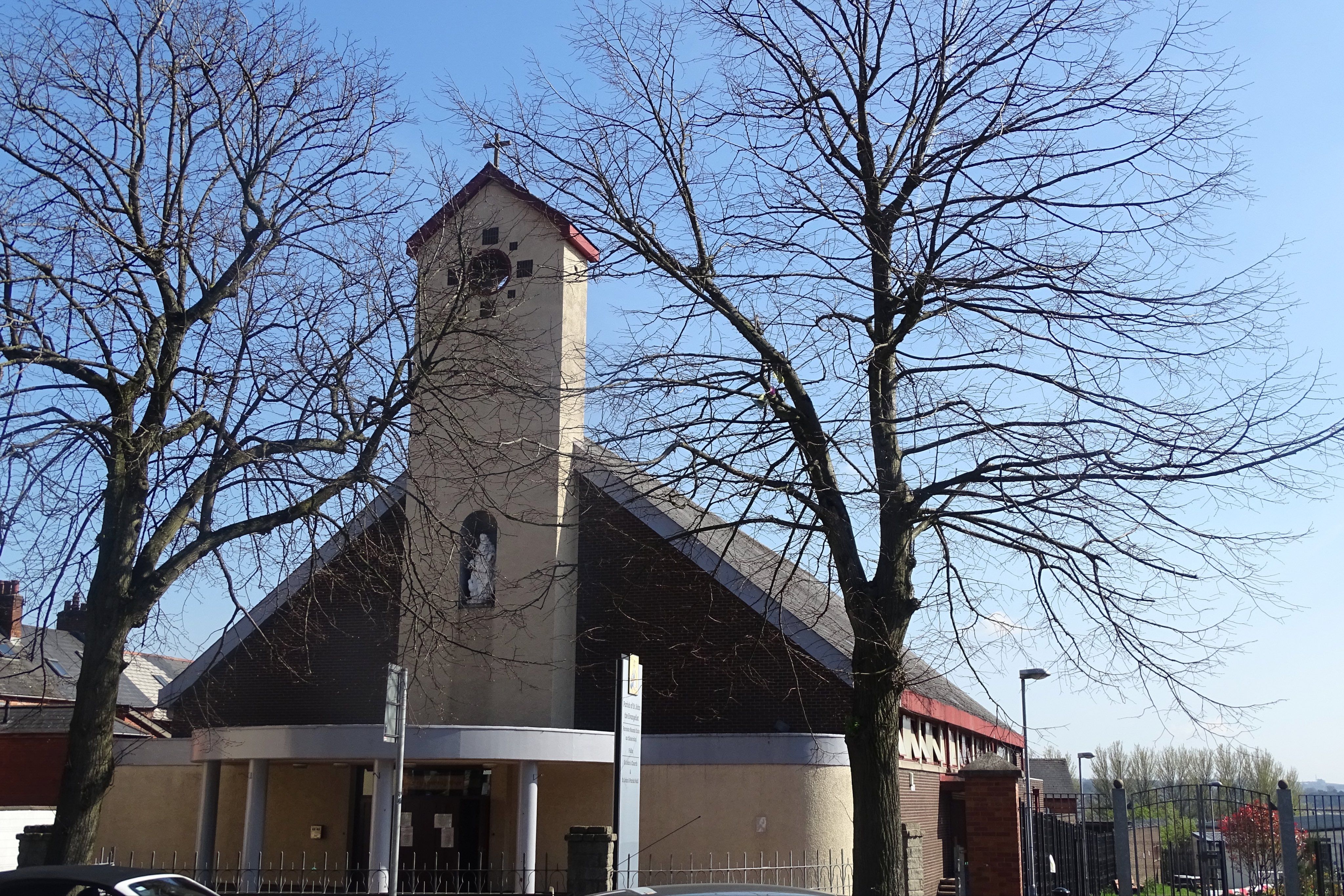 COMPLAINT: St John\'s Parish Church on the Falls Road 