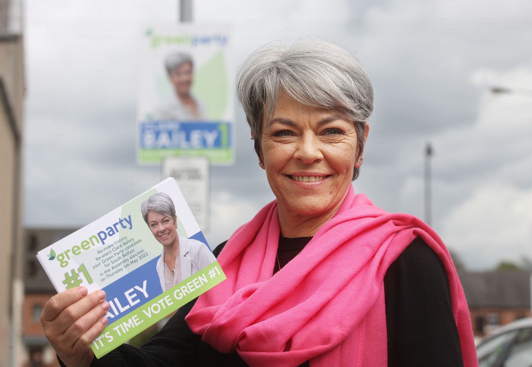 CHANGE: Clare Bailey is hoping to be re-elected next week