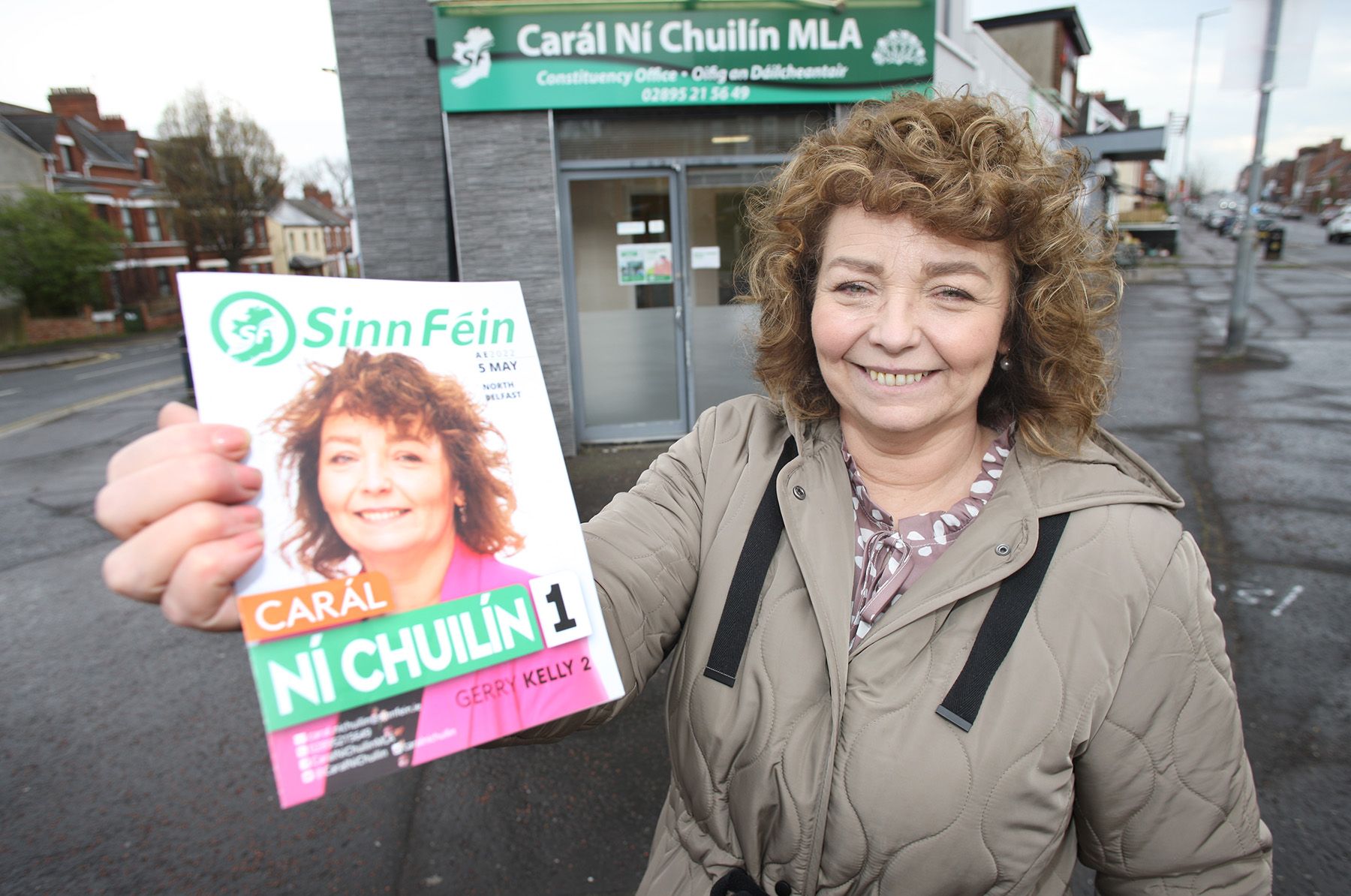 ELECTION: Sinn Féin North Belfast Assembly candidate Carál Ní Chuilín