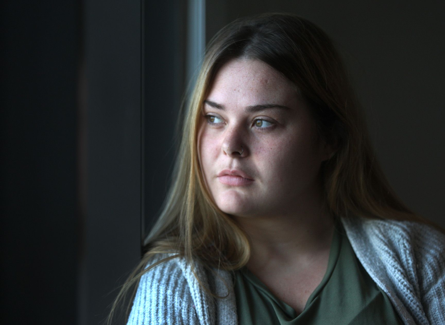 HOUSING AGONY: Rachael Pierce (21) is unable to find accommodation in Cliftonville