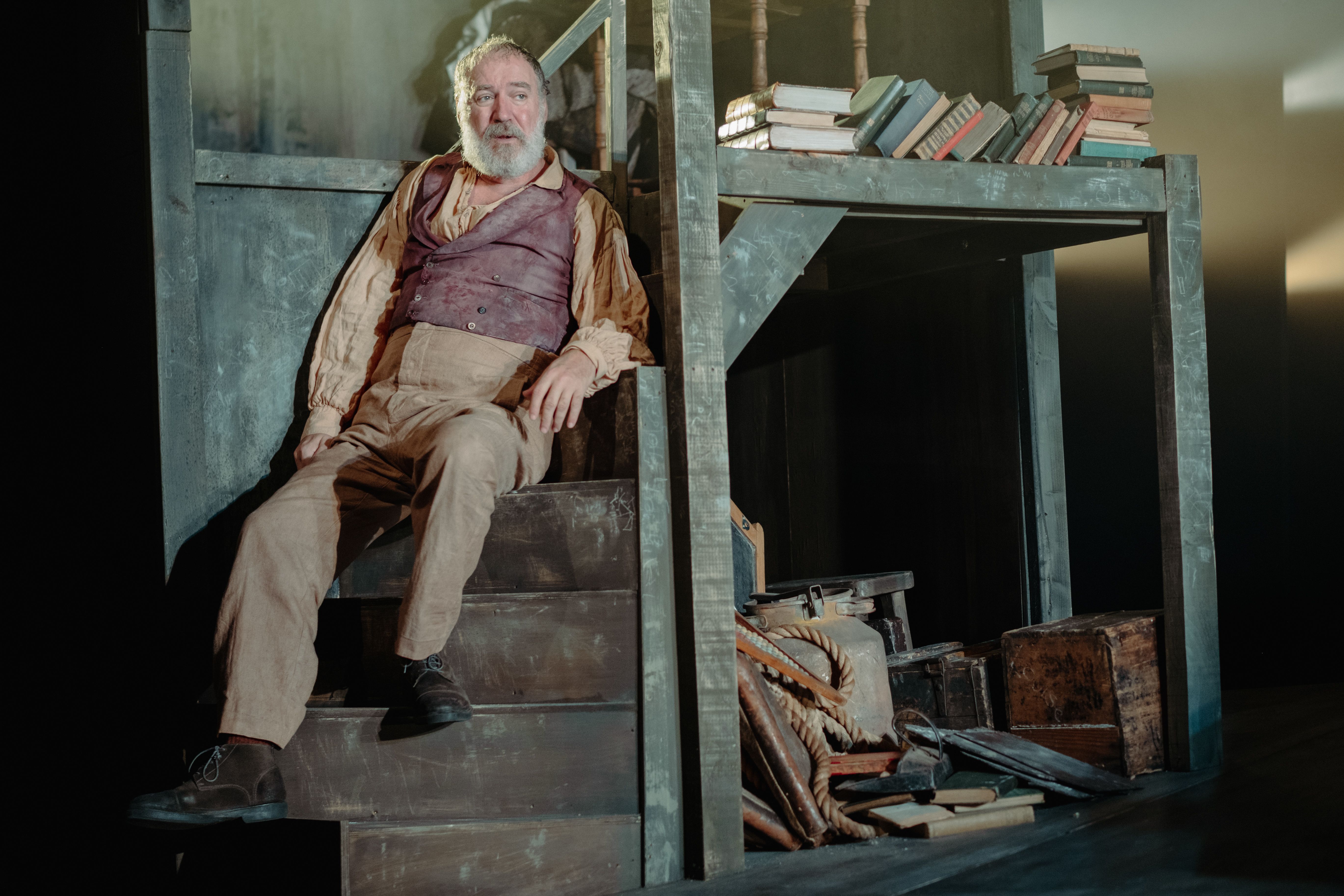 TRANSLATIONS: Brian Doherty as \'Hugh\' in Translations at the Lyric Theatre