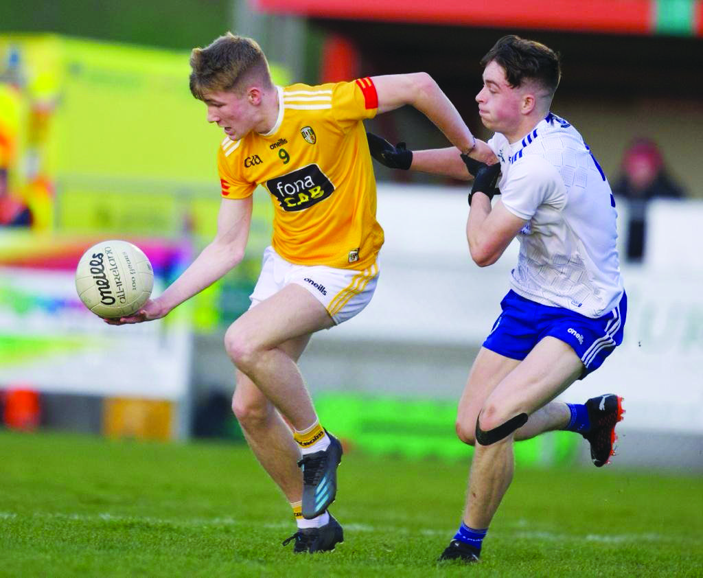 Antrim caused a major surprise against Monaghan in the opening round and the task gets tougher again this Saturday when they face Tyrone at Corrigan Park