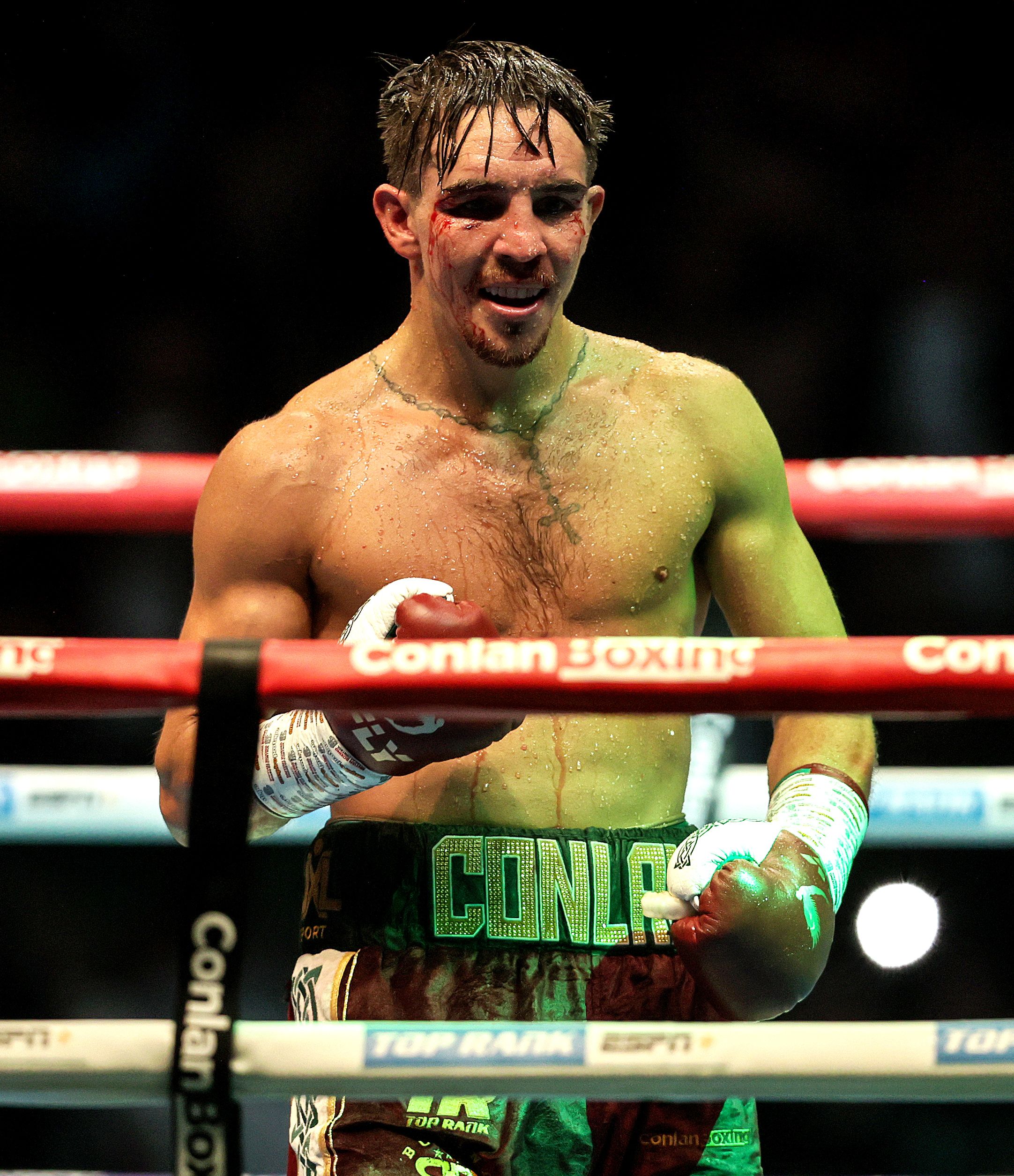 Michael Conlan was victorious at the Falls Park last summer