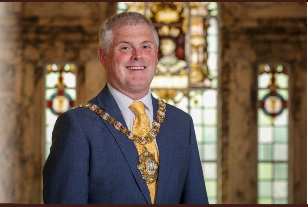SHORT TENURE: New Lord Mayor Michael Long
