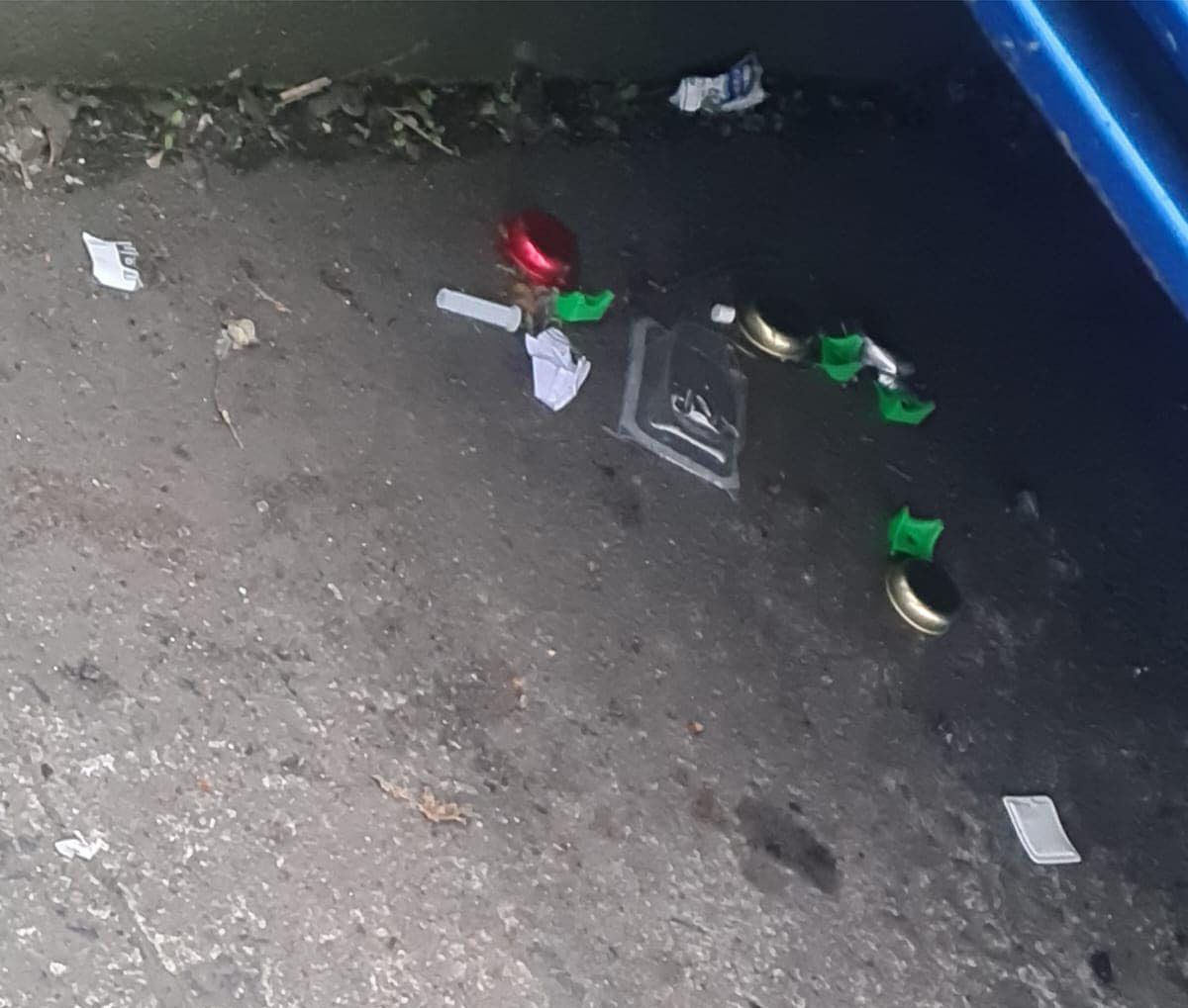 FEARS: Discarded needles in the Grosvenor area