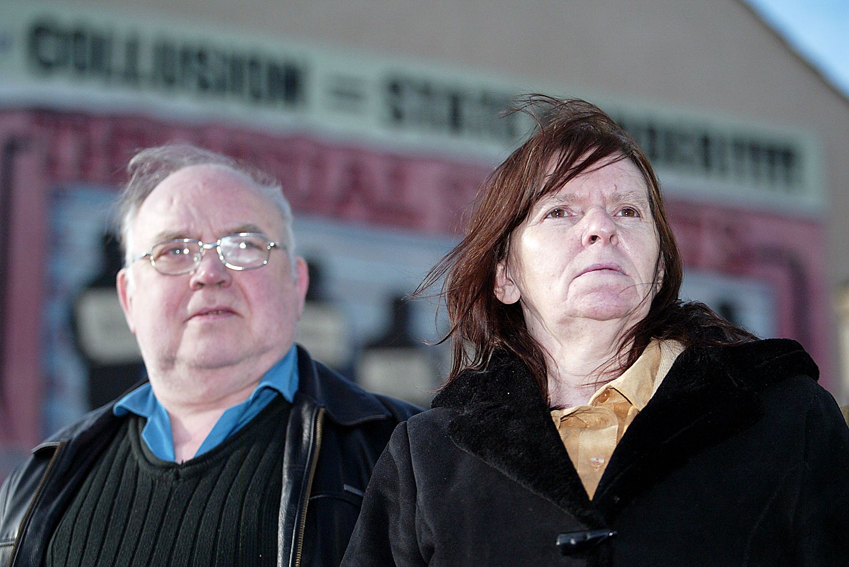 LANDMARK VICTORY: Hugh and Theresa Jordan, whose son Pearse was shot by the RUC in 1992