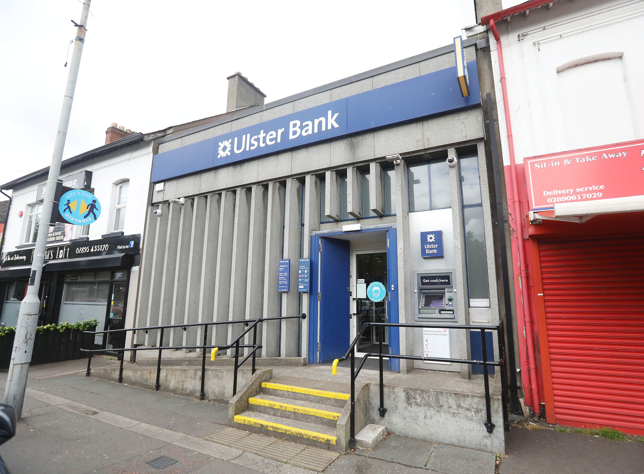 CLOSING DOWN: Ulster Bank\'s Dunmurry branch is set to close